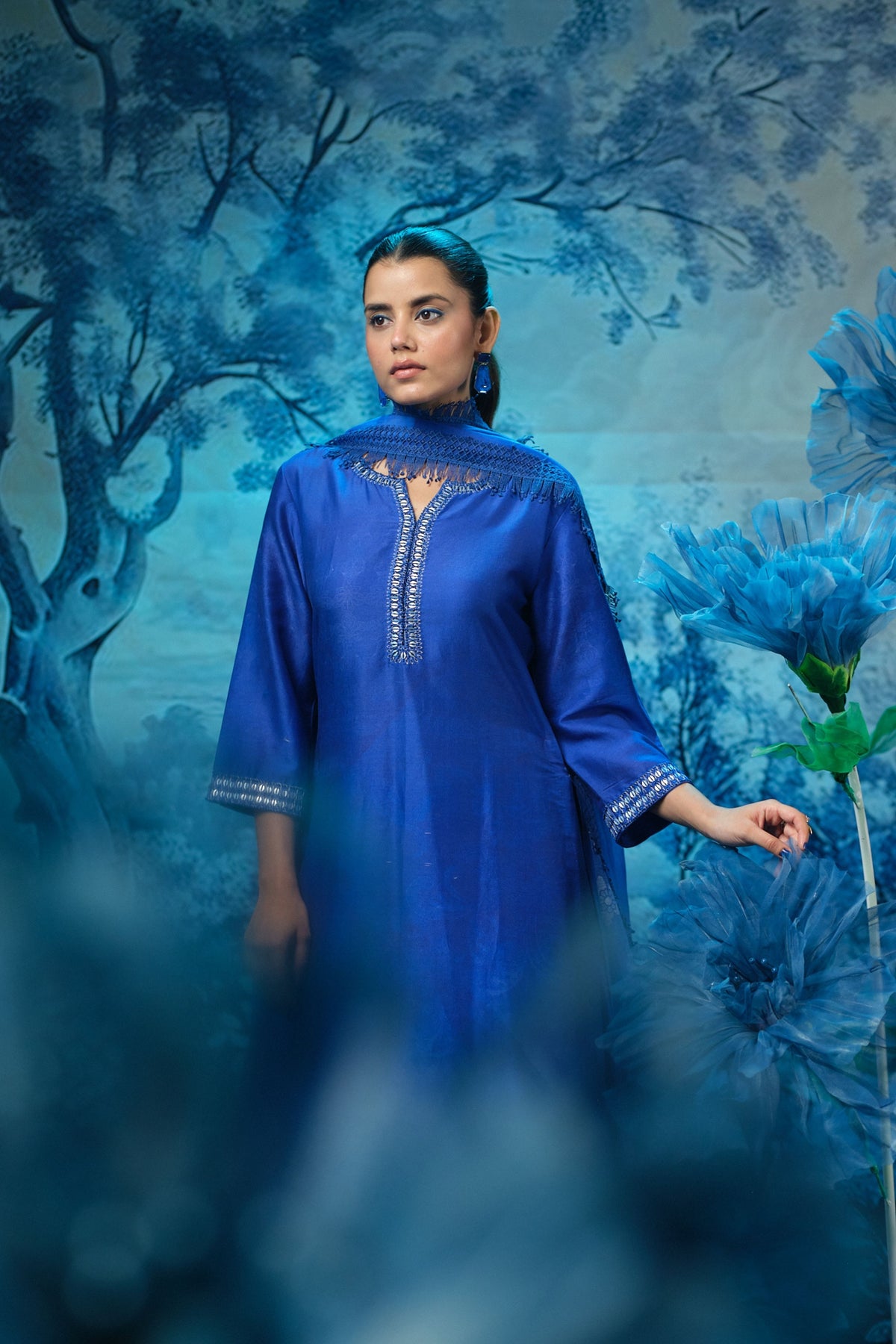 Indigo Twilight Kurta Set