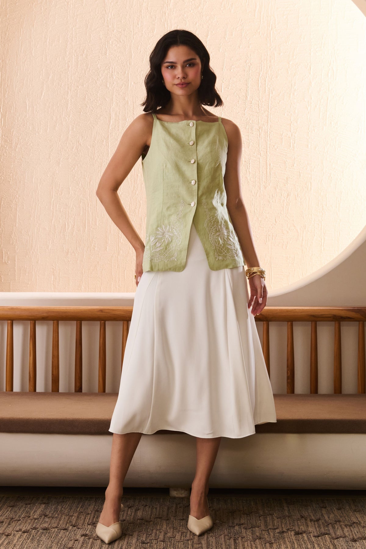 Zora Matcha Co-ord Set