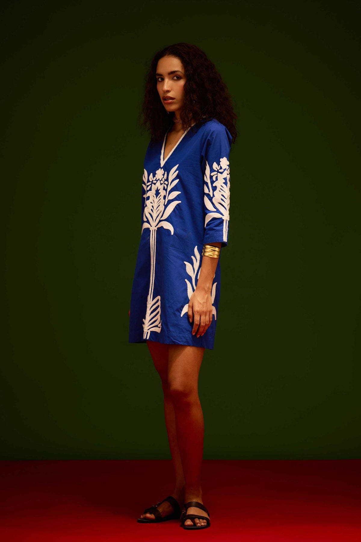 Blue Shift Dress