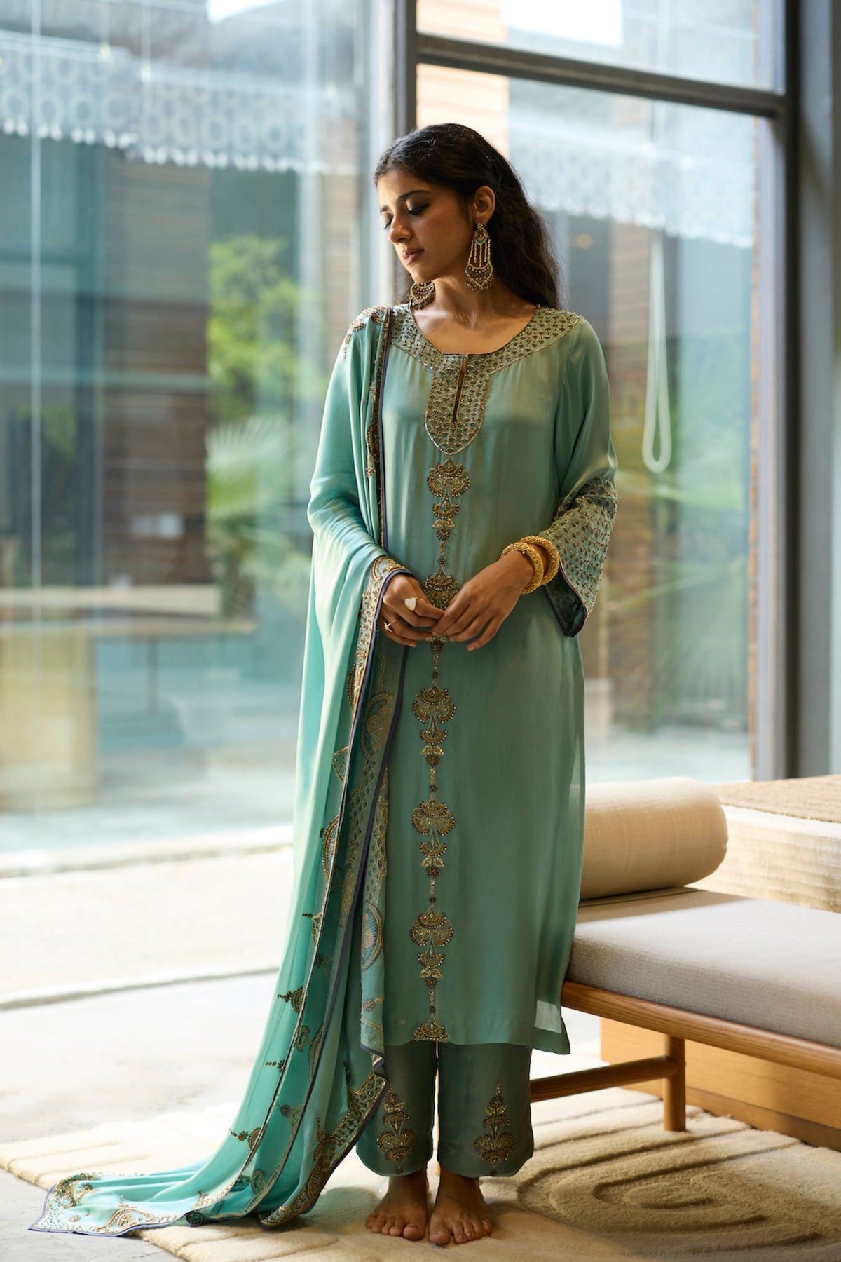 Blue Prana Kurta Set