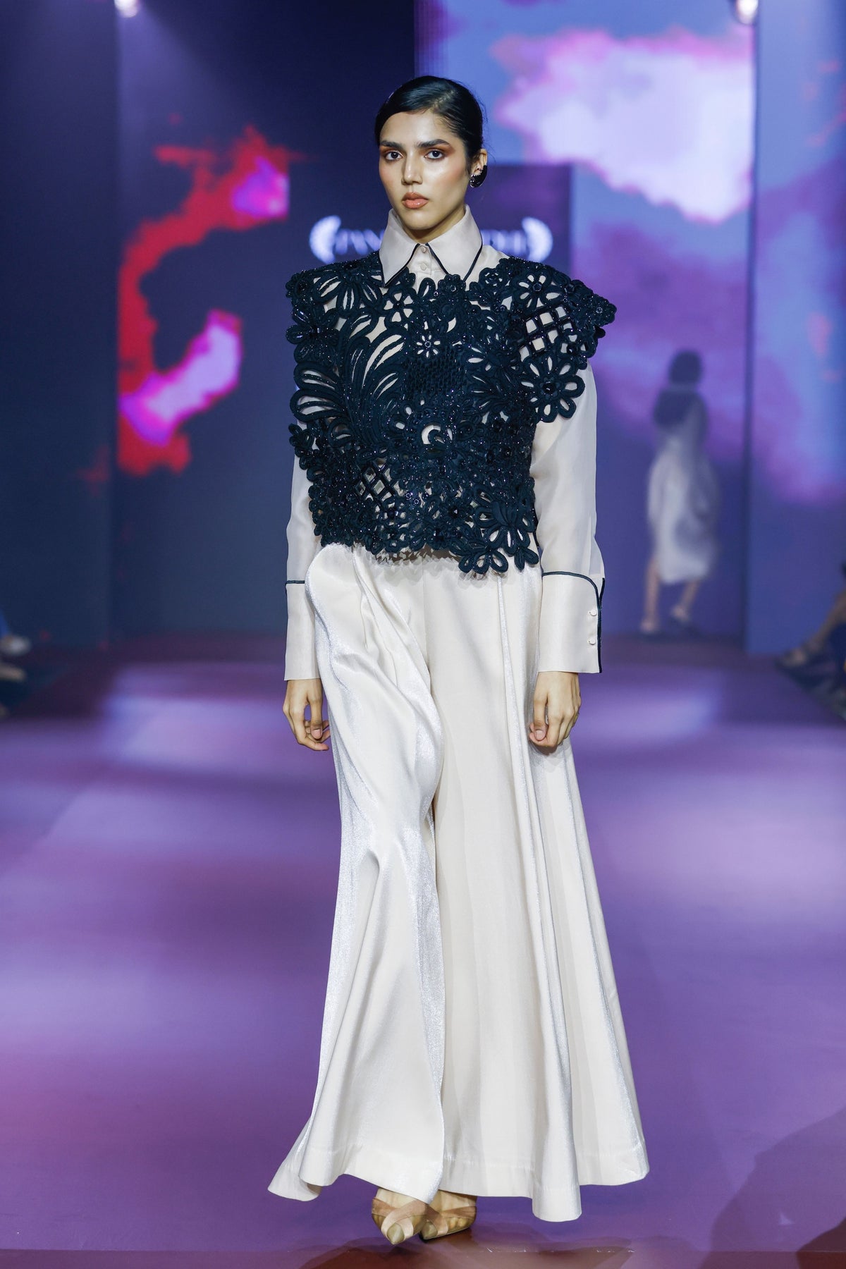 Chorus Cutwork Jacket Set