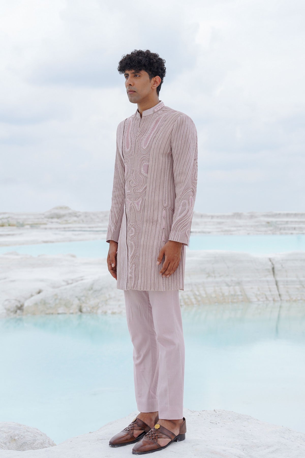 Haze Pink Jacket Set