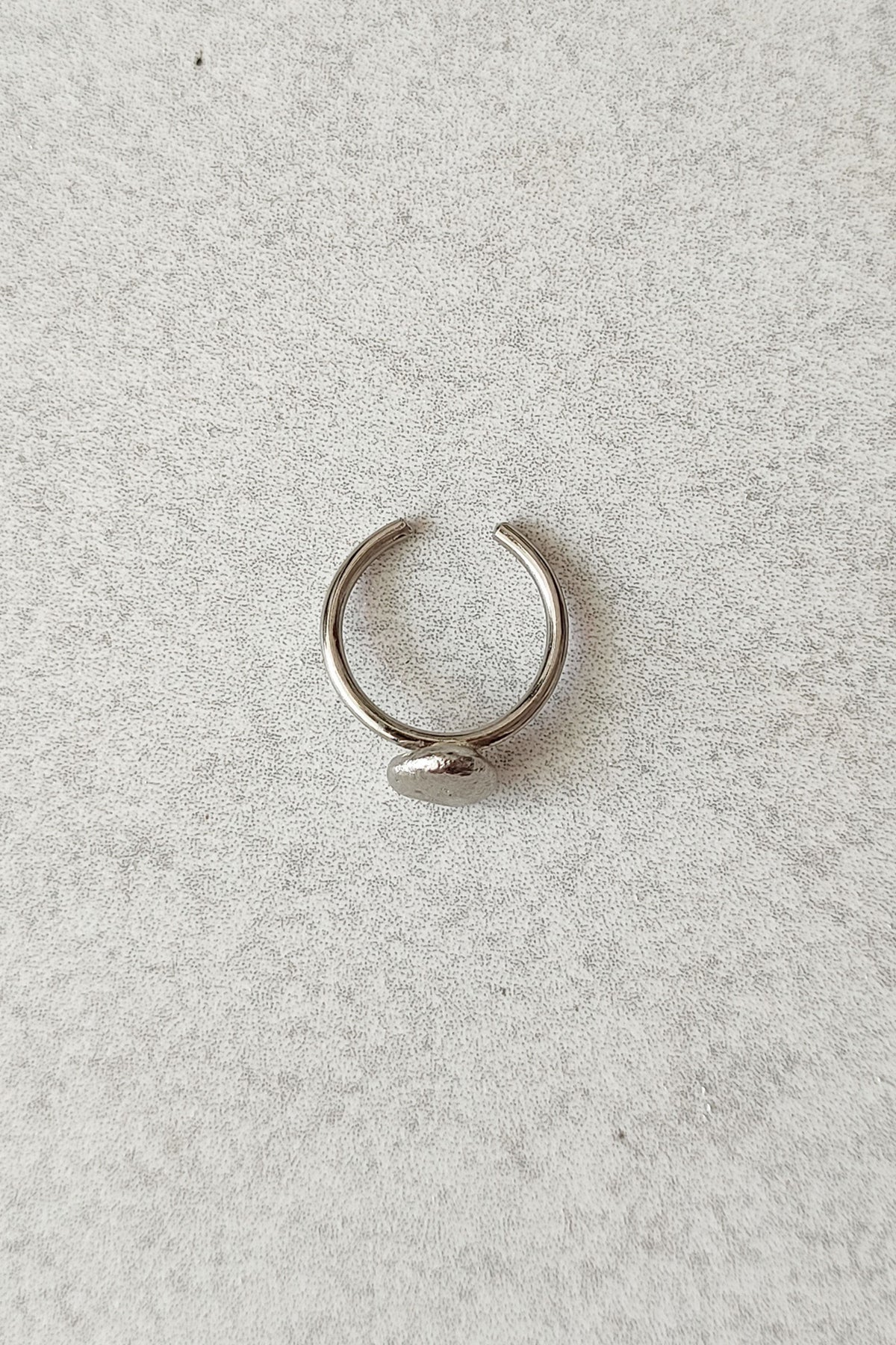 Drew Small Silver Ring