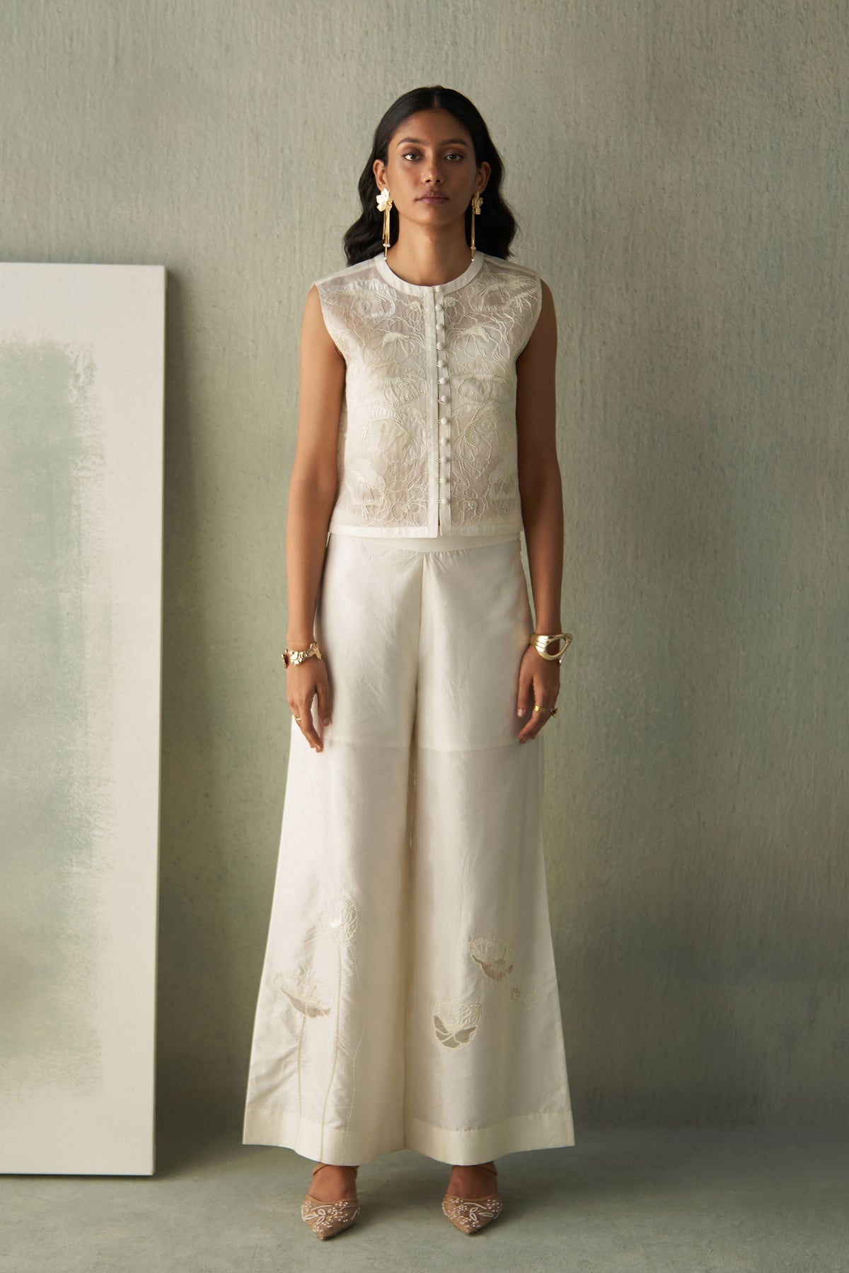 Foliage Cropped Jacket