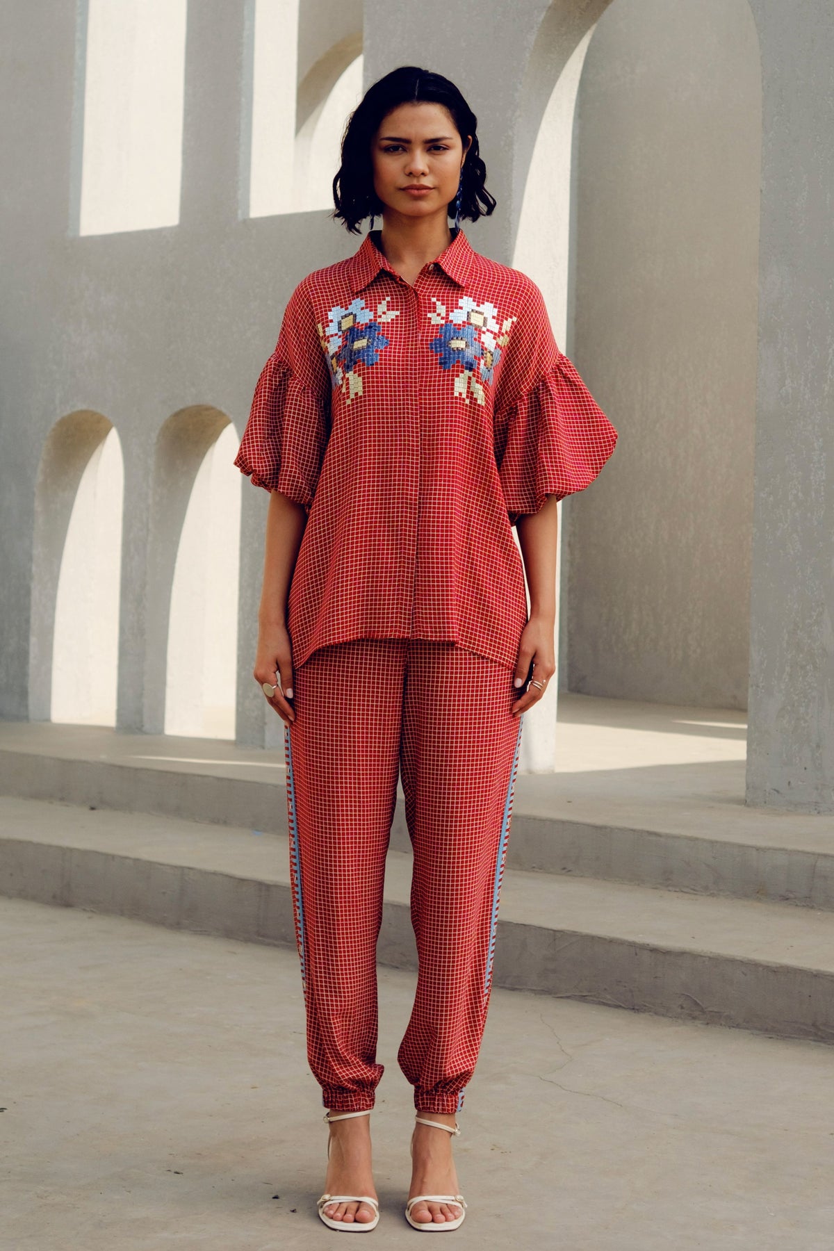 Red Balloon Sleeve Co-ord