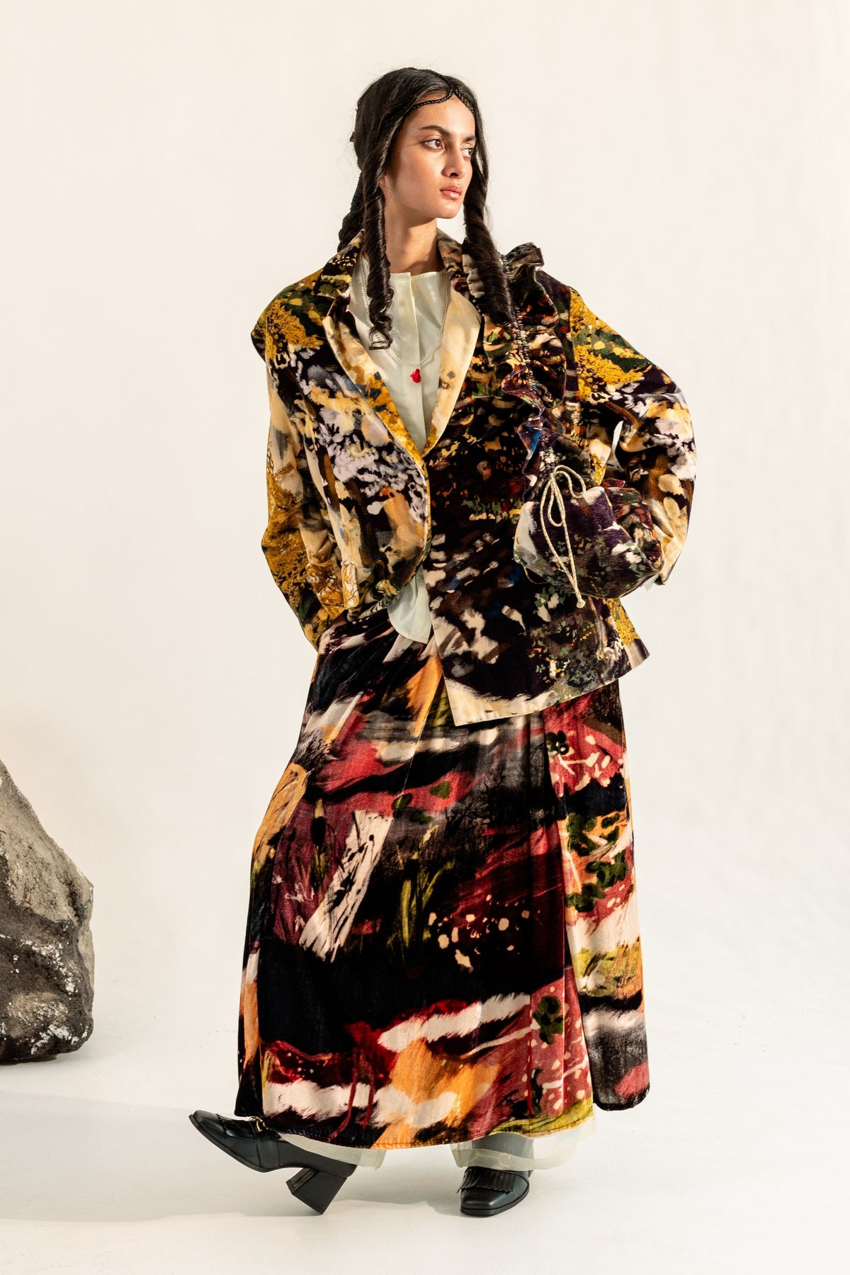 Biba Velvet Skirt