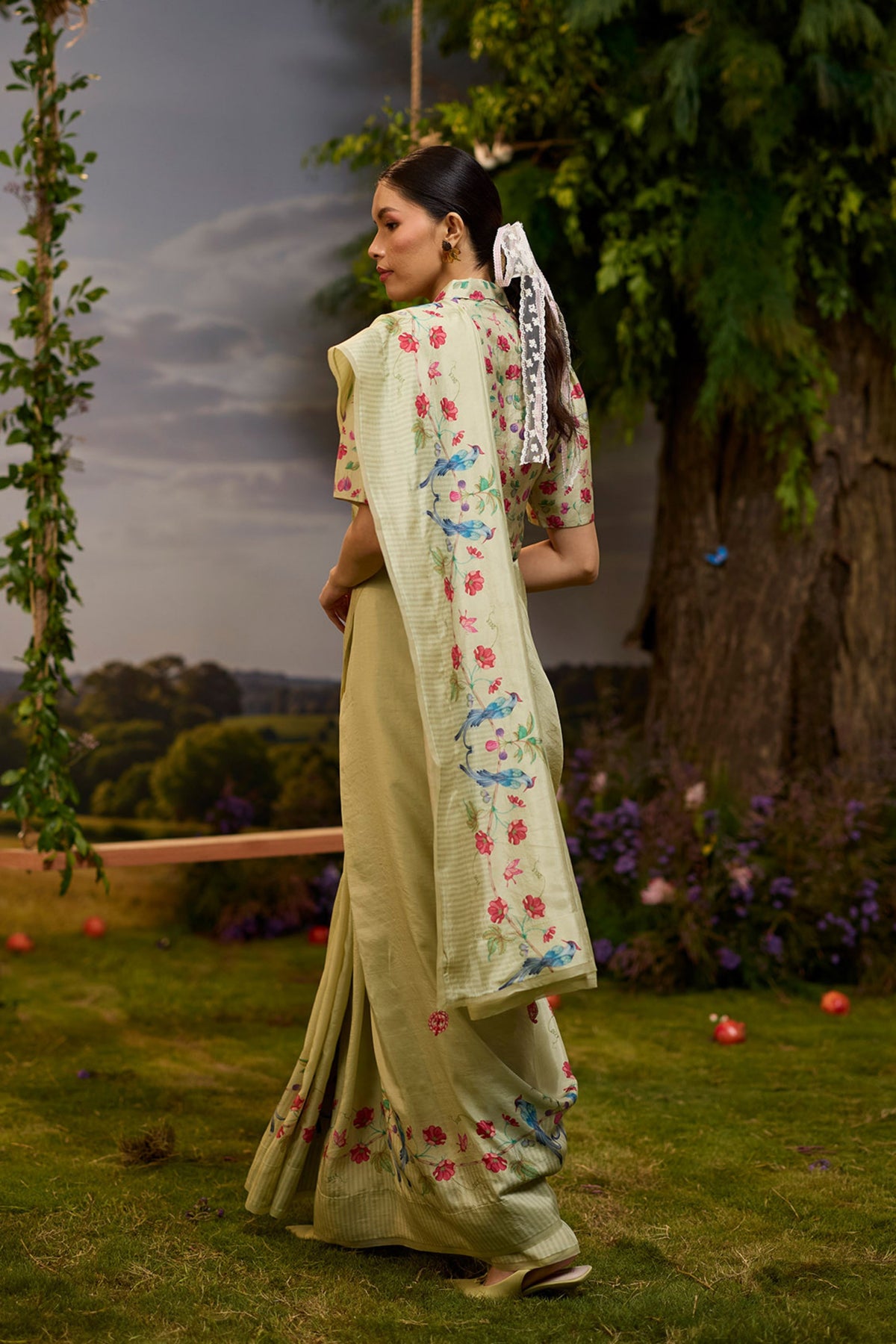 Garden's Edge Saree