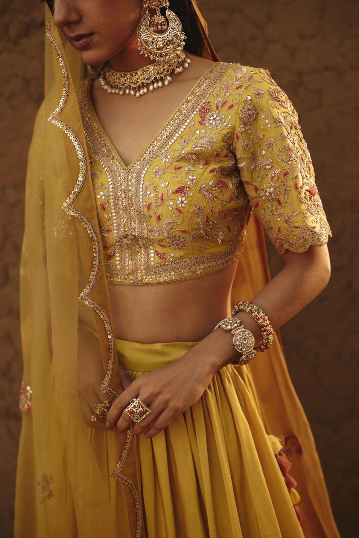 Driti Hesyra Lehenga and Blouse