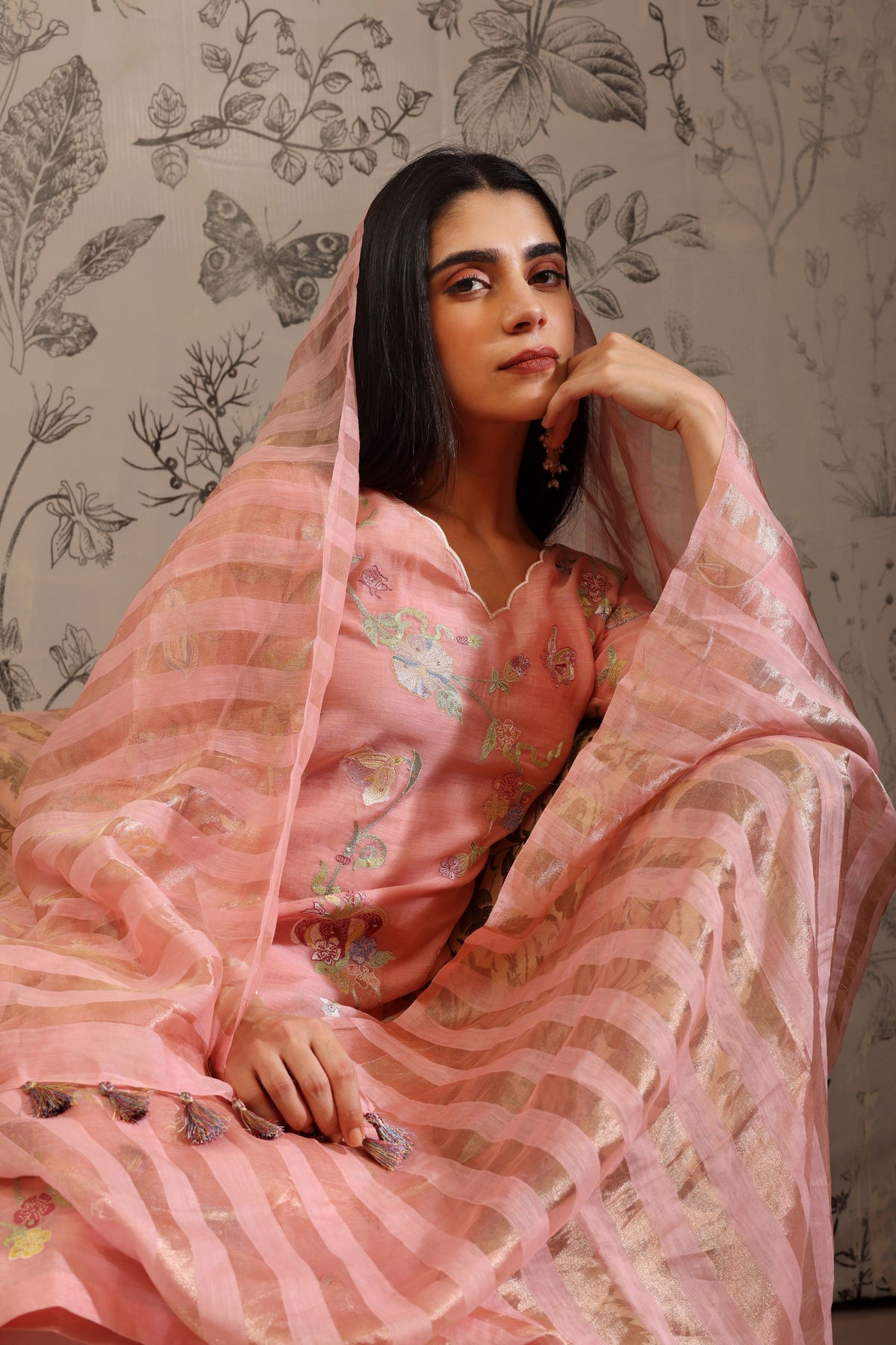 Harita Pink Kurta Set