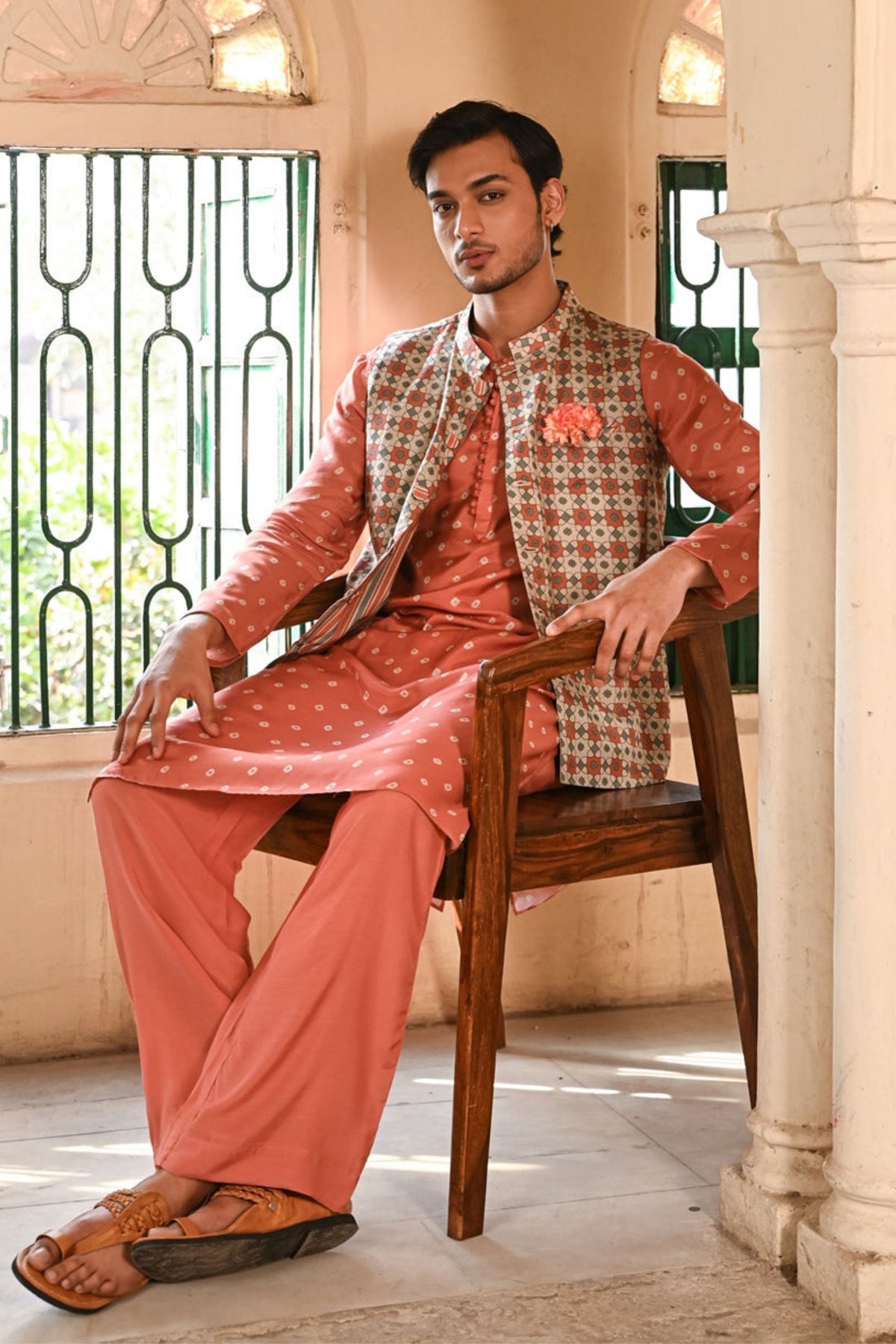 Amber Nehru Jacket Set