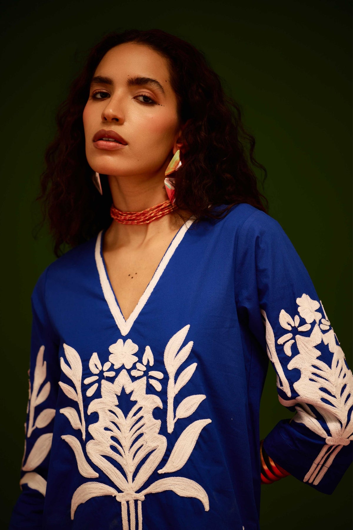 Blue Shift Dress