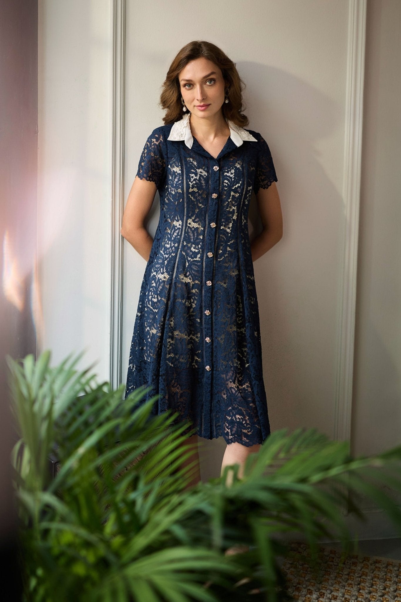 Sinatra Sapphire Dress - Deepika Nagpal - Elahe