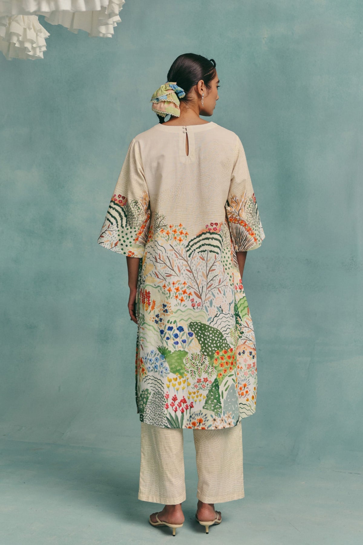 Meadow Ecru Kurta Set