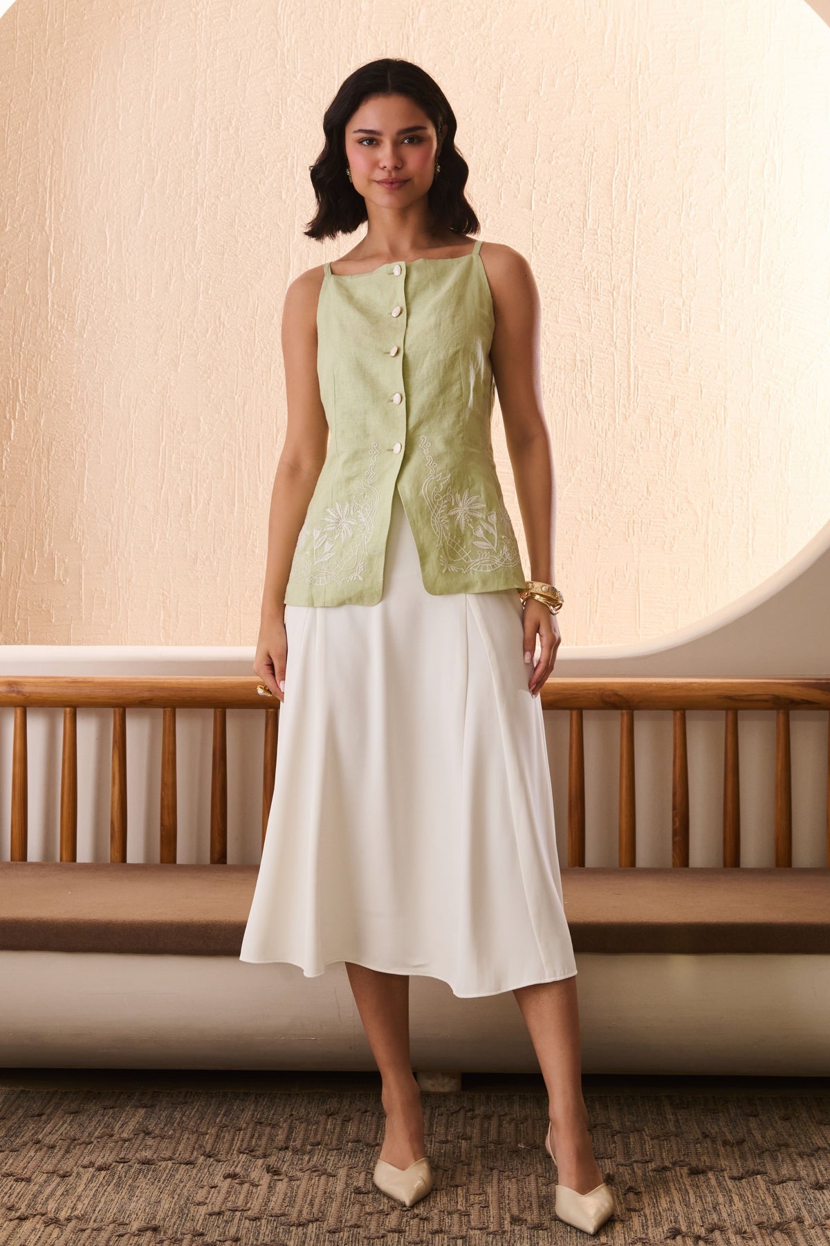Zora Matcha Co-ord Set