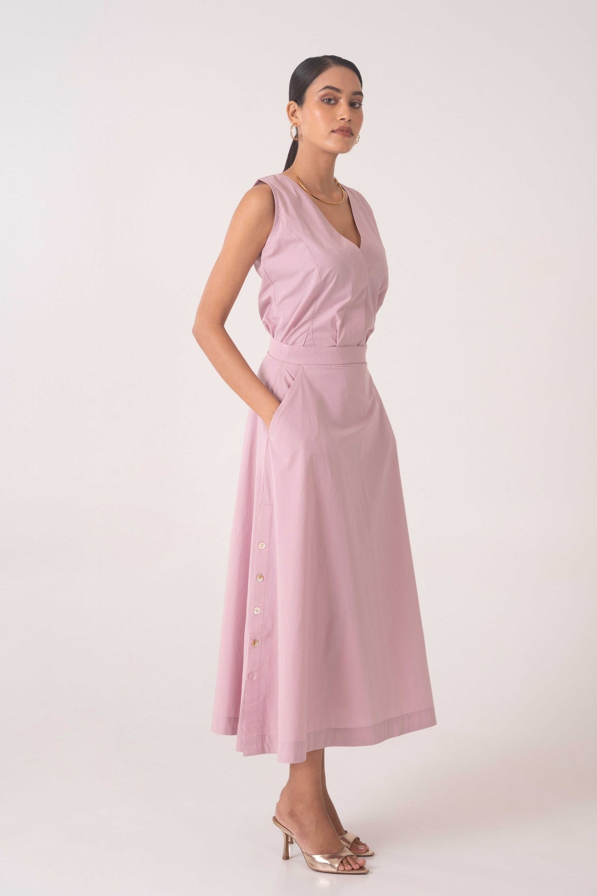Code Mauve Pink Skirt