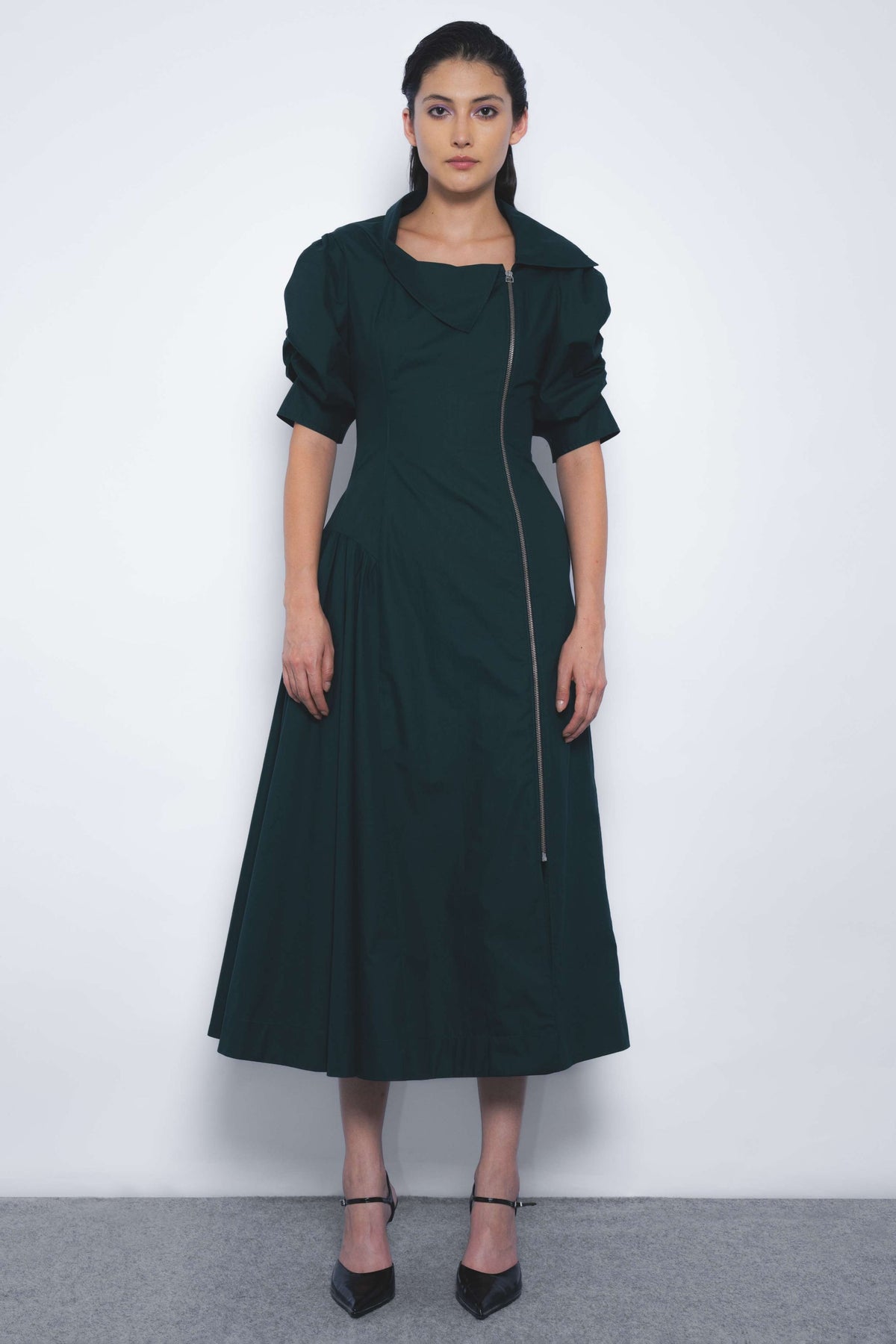 Soir Zipper Dress