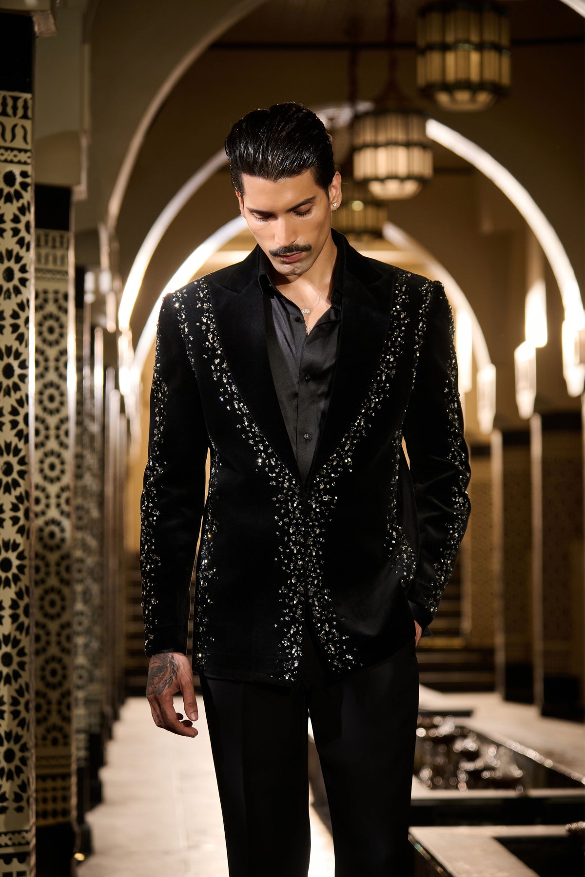 Cosmos Tuxedo Set