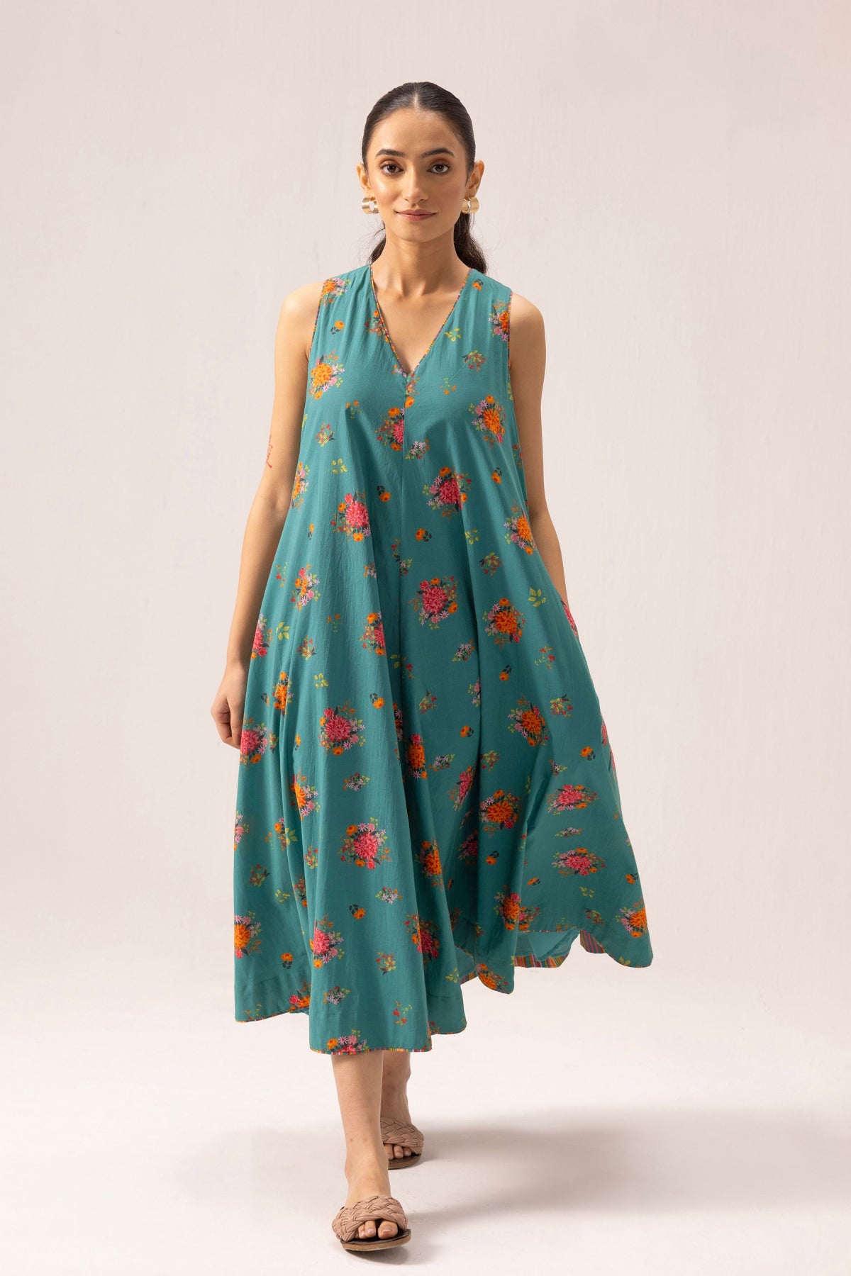 Orchid Green Dress