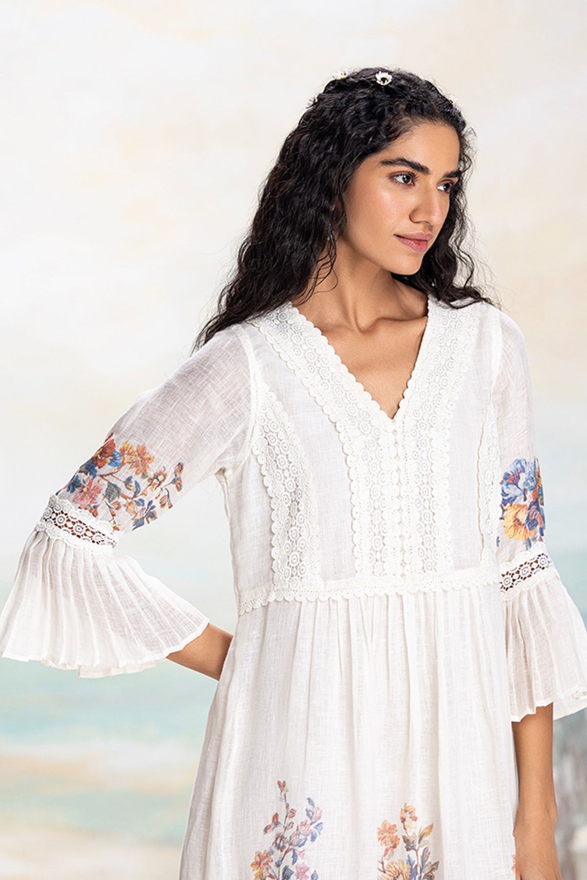 Vintage Rosa Messenger Swan Dress