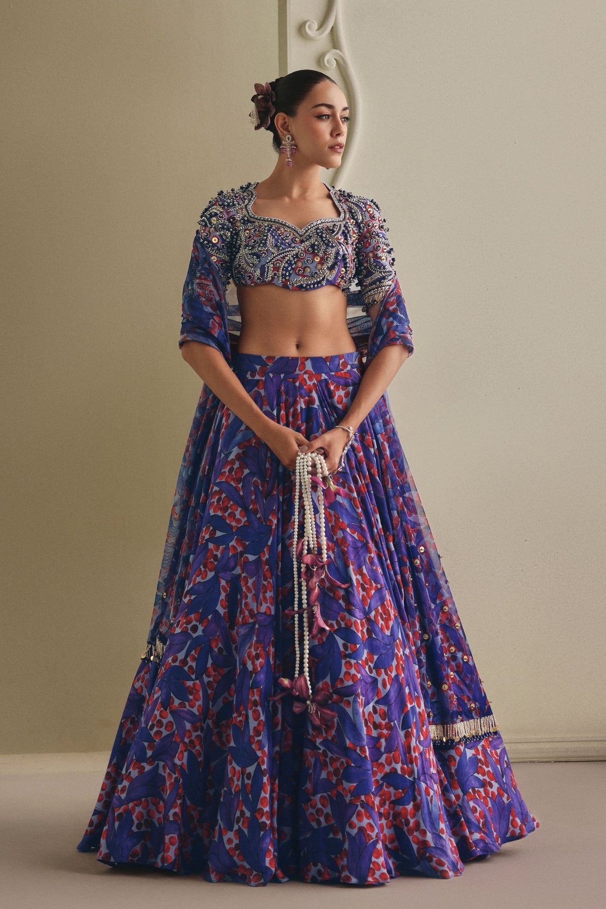 Blue Lehenga Set