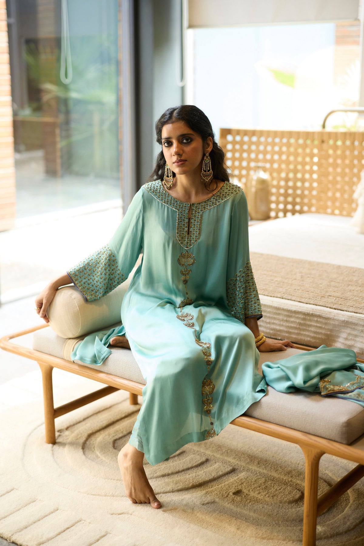 Blue Prana Kurta Set