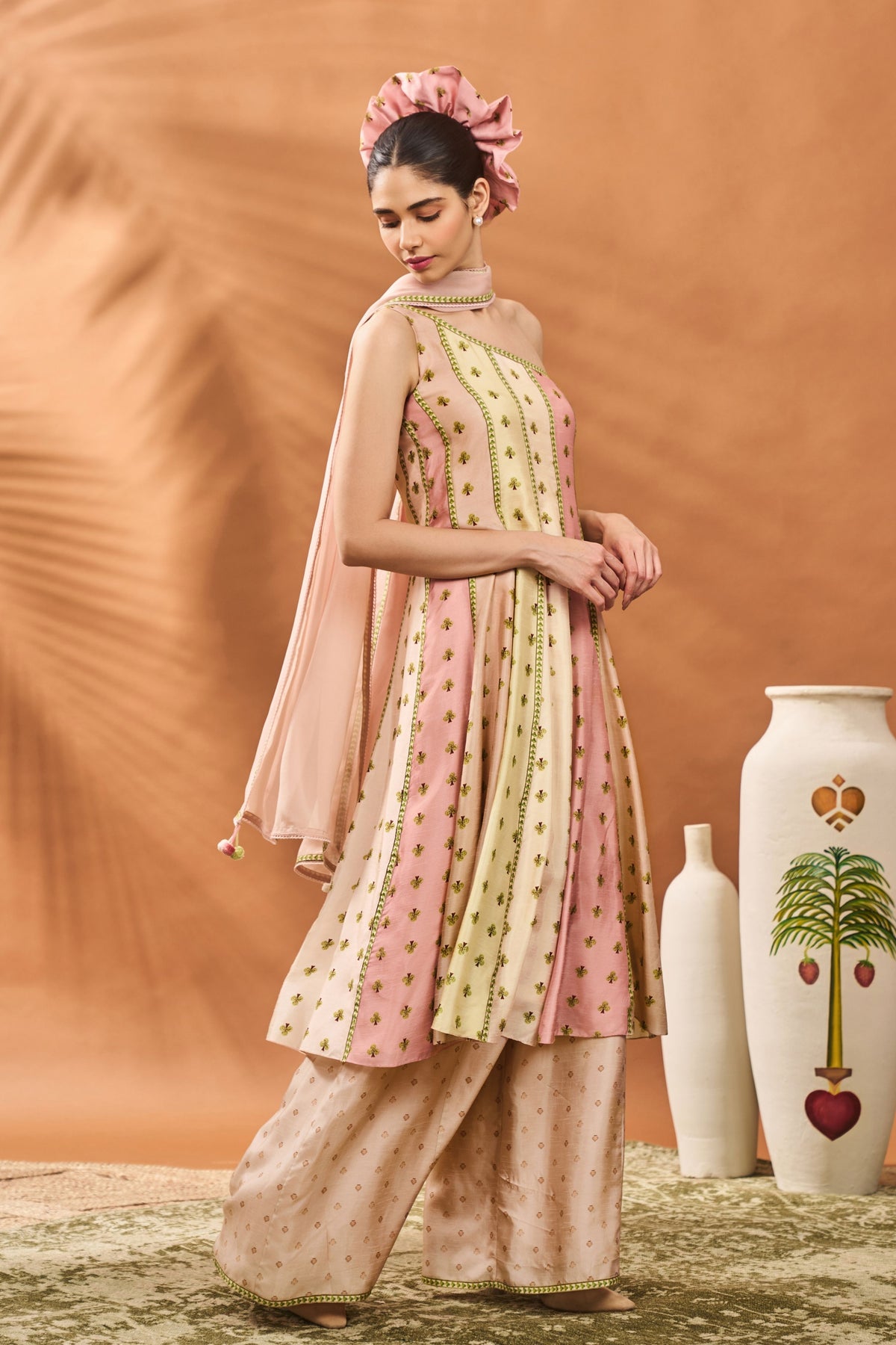 Sorbet Petal Play Anarkali Set