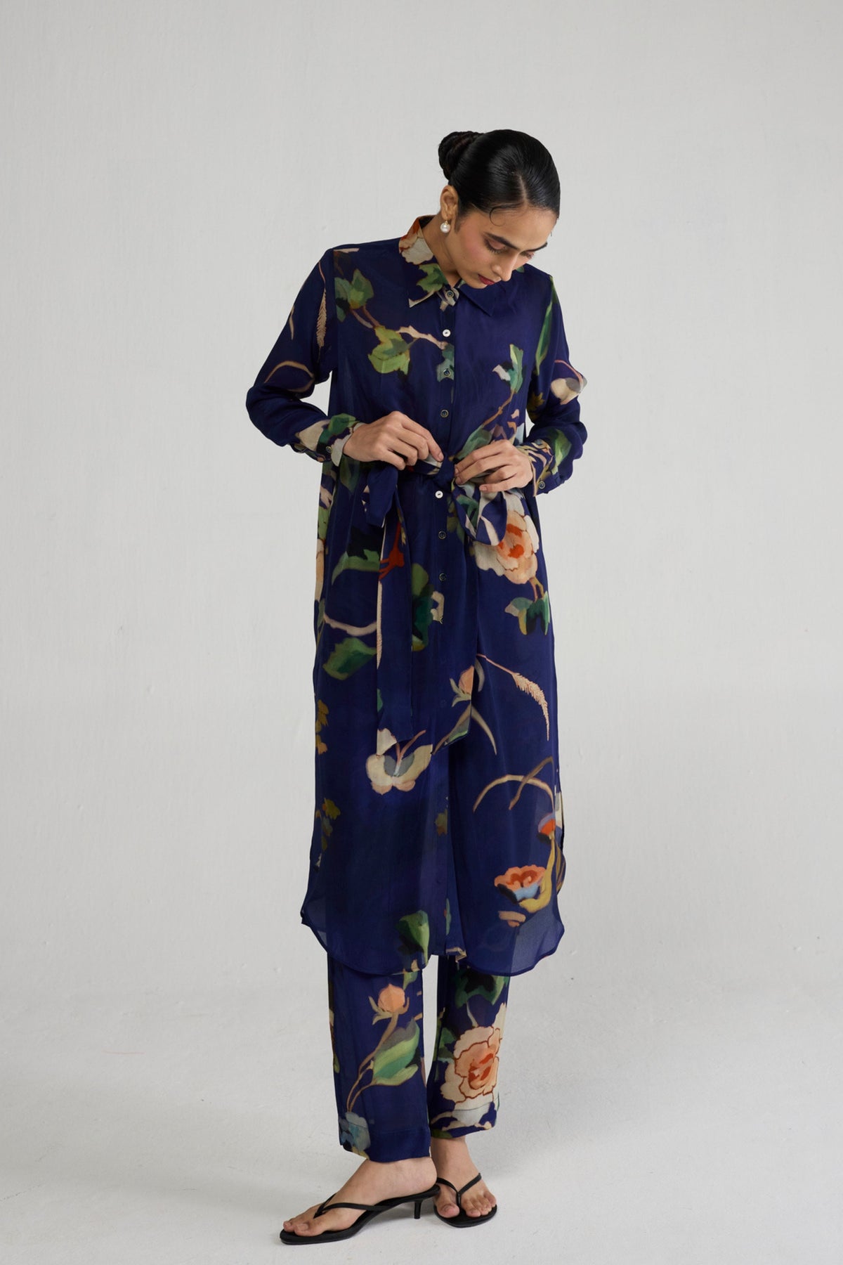 Fuji Wrap Kurta Set
