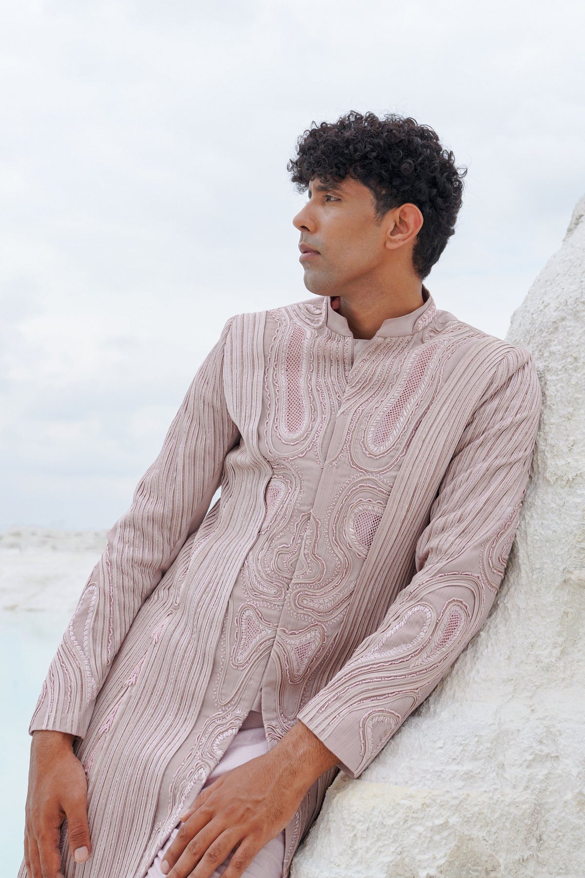 Haze Pink Jacket Set