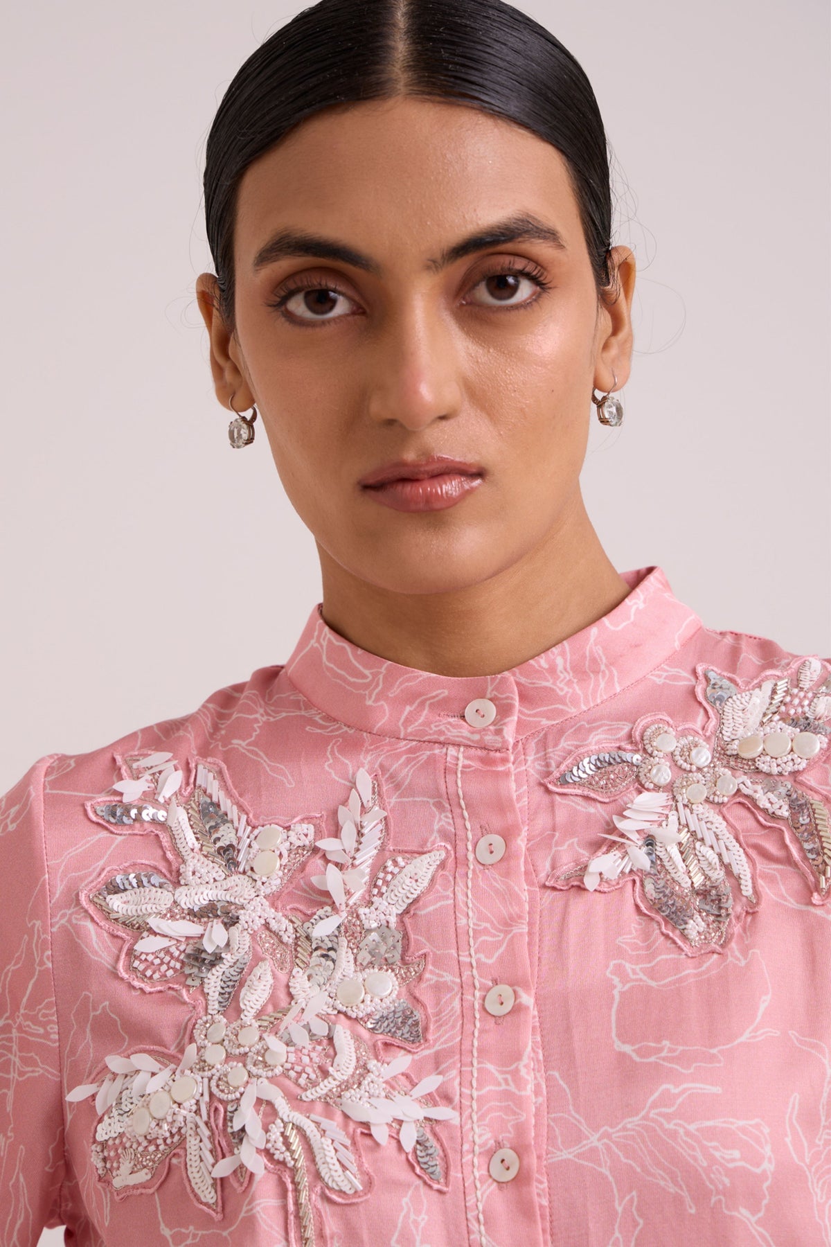 Leya Rose Water Short Dress