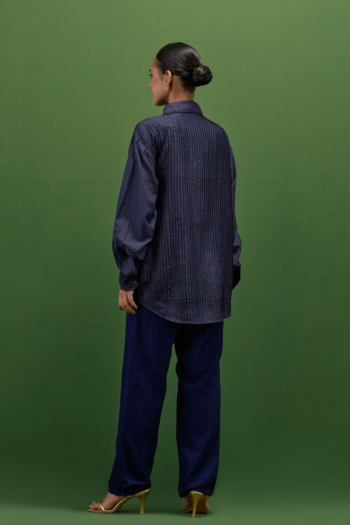 Midnight Blue Jacket Set
