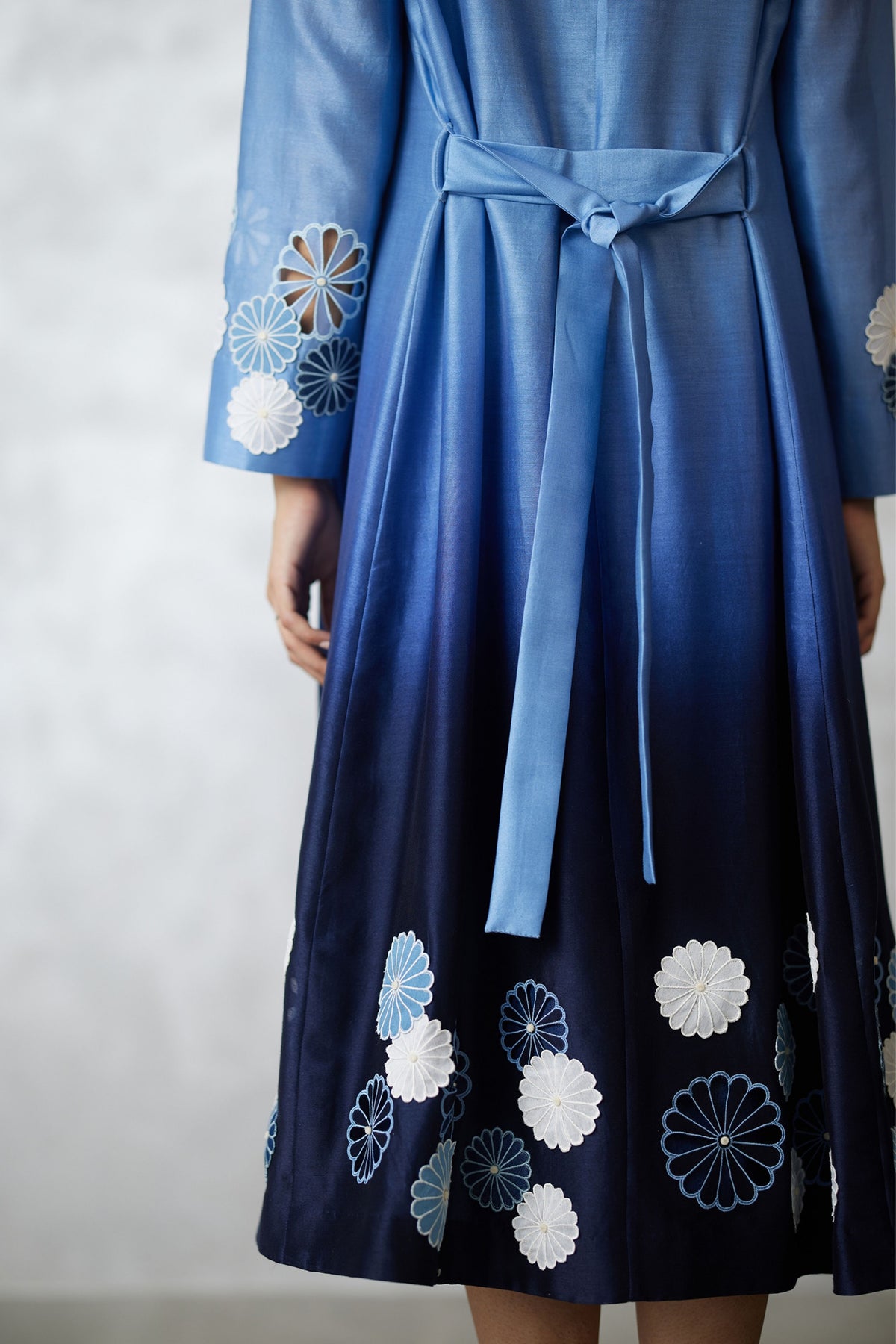 Cutwork Ombre Jacket Set