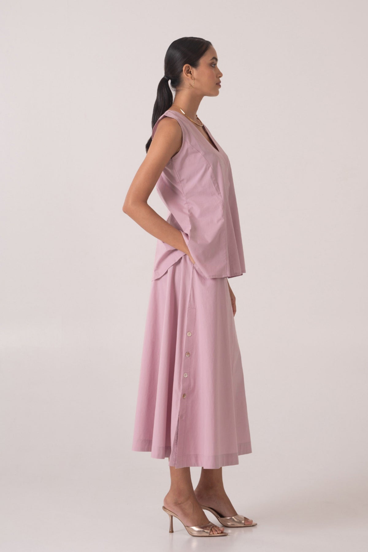 Code Mauve Pink Top