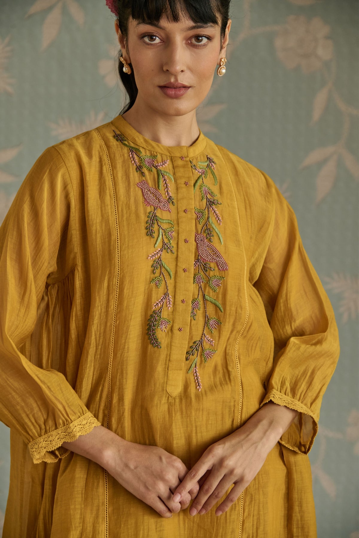 Yellow Zehra Co-ord Set