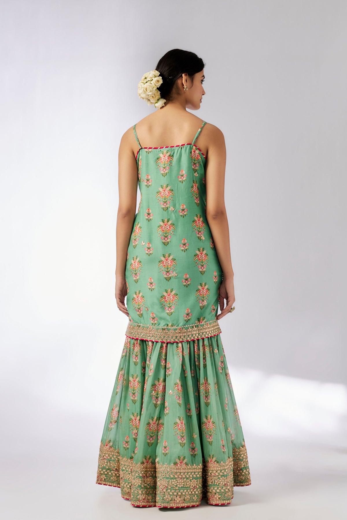 Mint Advika Strappy Sharara Set