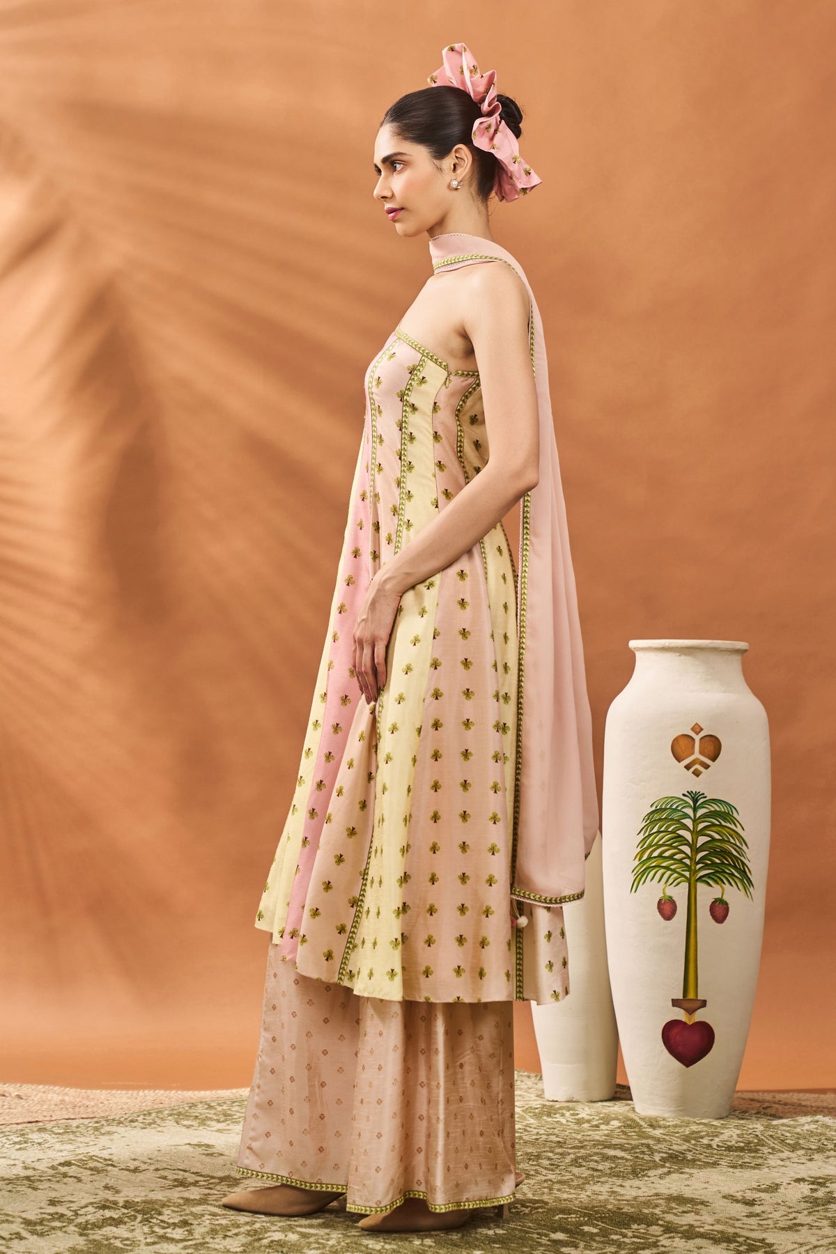 Sorbet Petal Play Anarkali Set