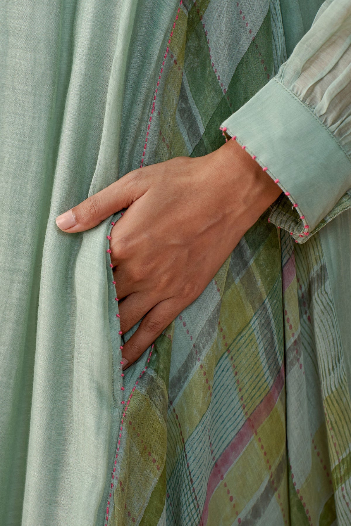 Marie Green Kurta Set