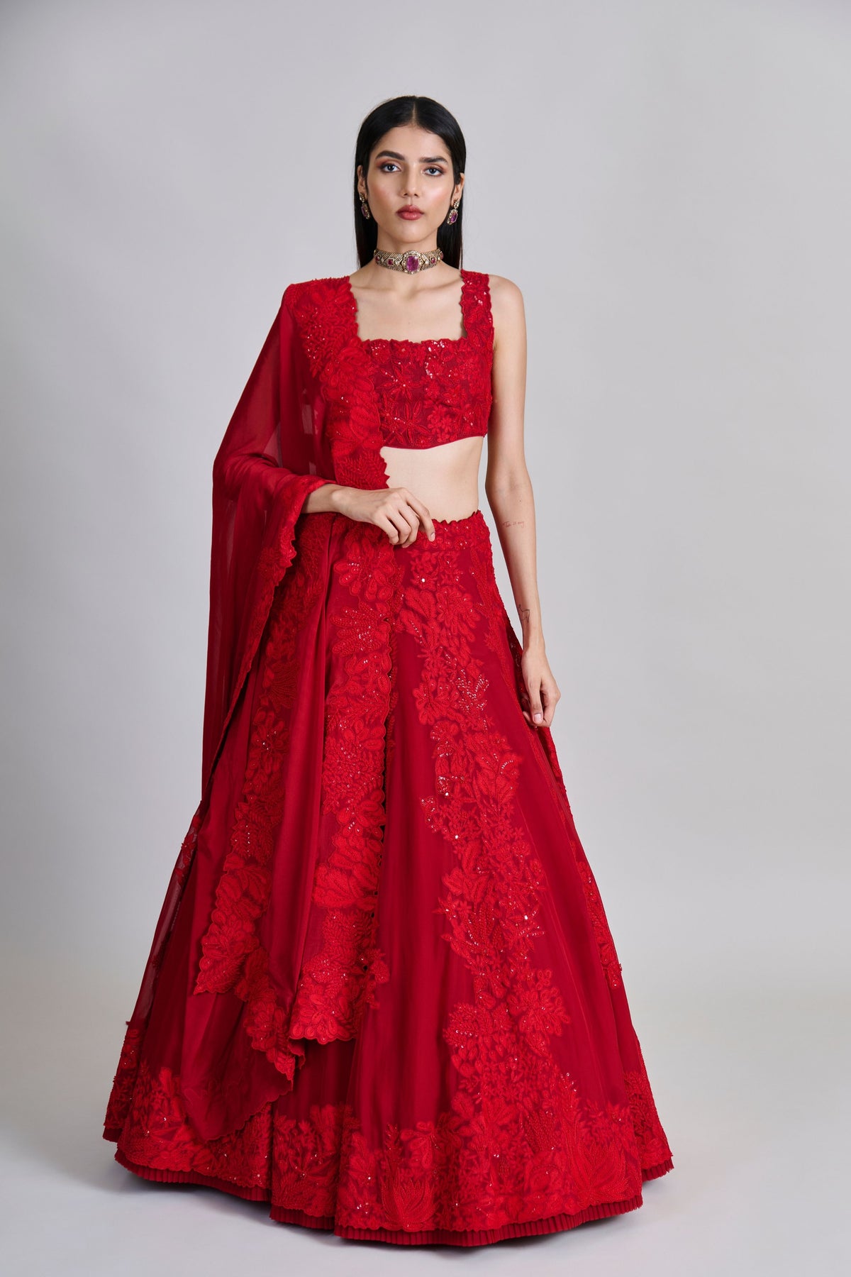 Roselle Lehenga Set