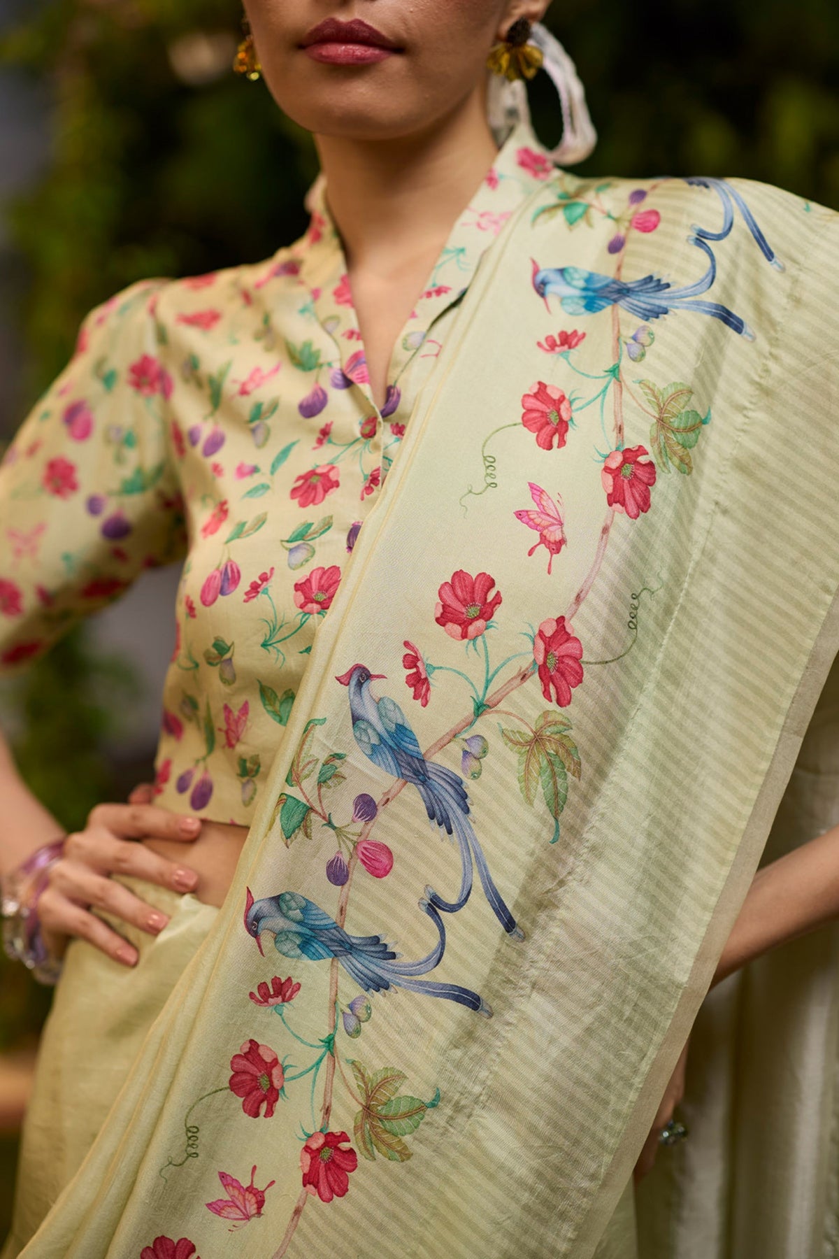 Garden's Edge Saree