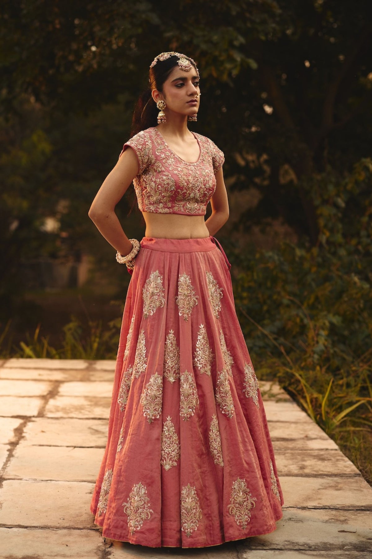 Nyassa Elian Lehenga and Blouse