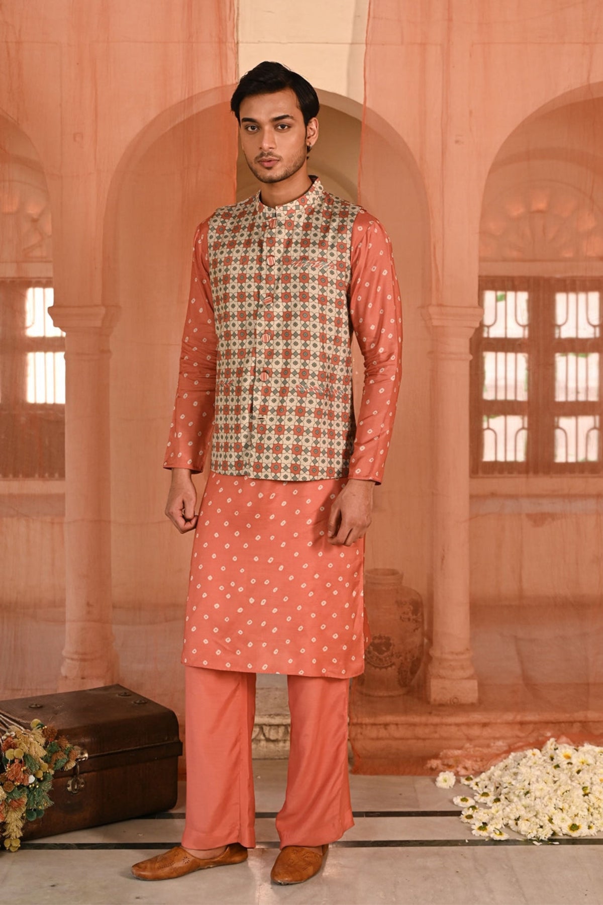 Amber Nehru Jacket Set