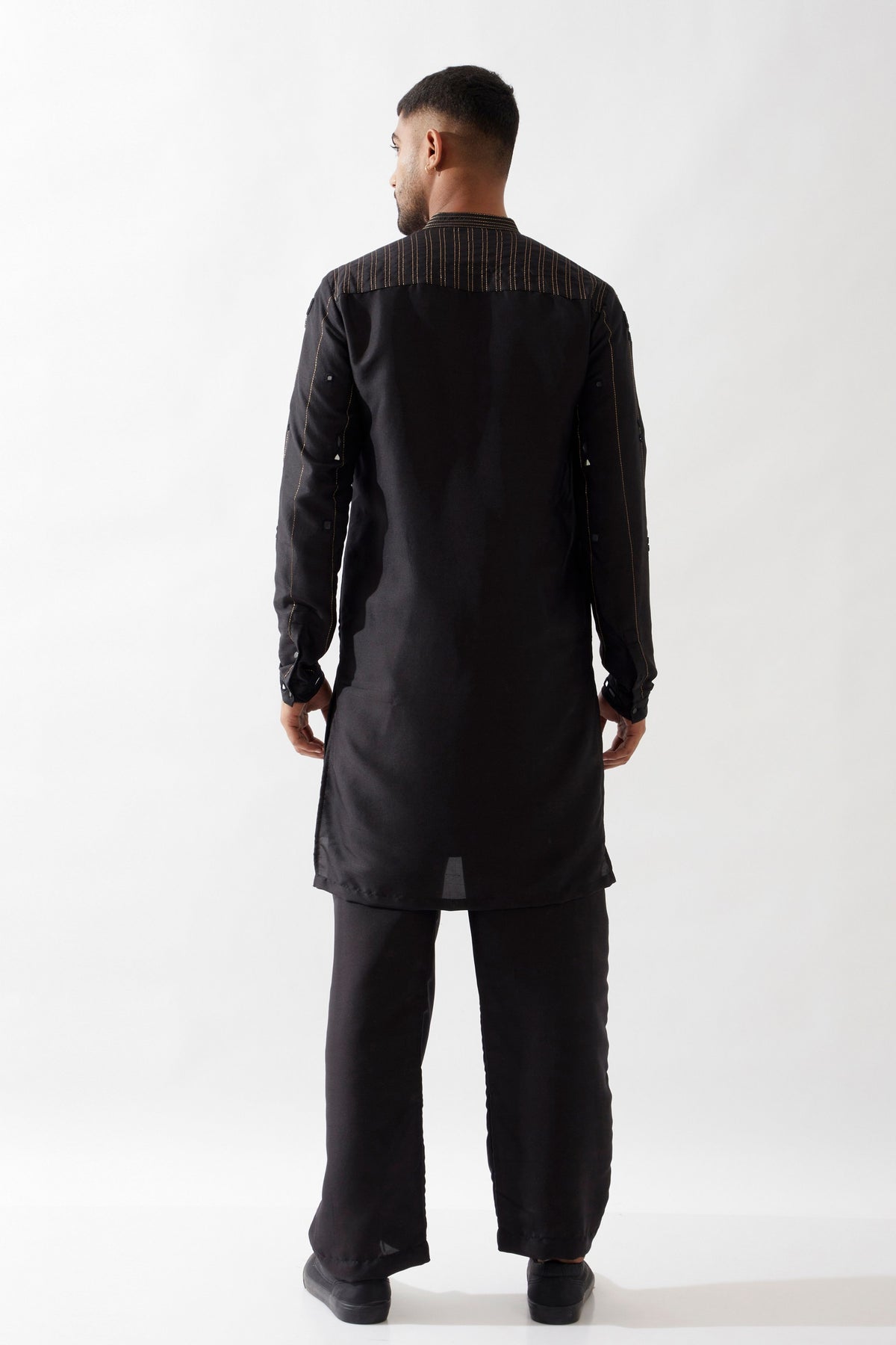 Alan Black Kurta Set