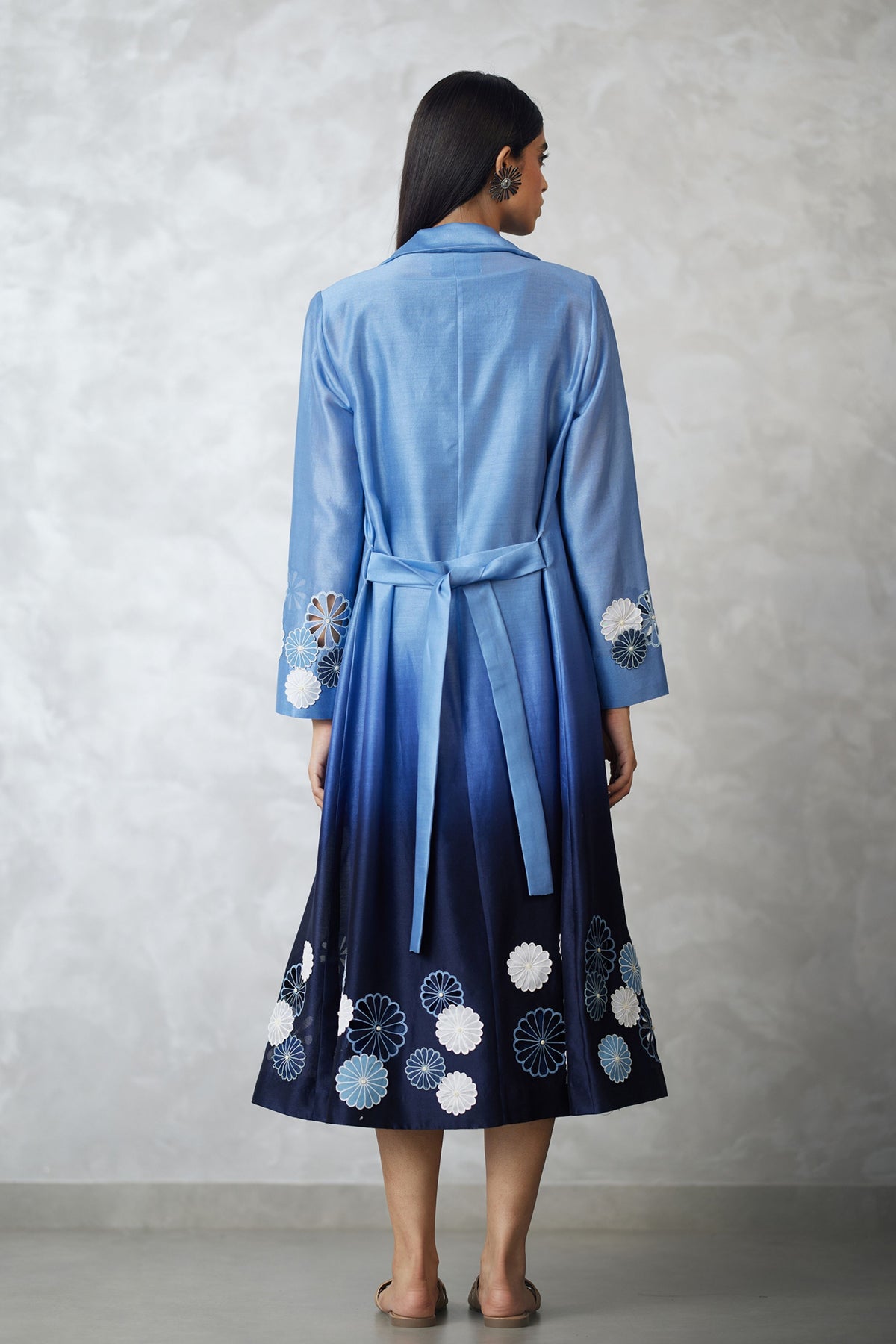 Cutwork Ombre Jacket Set
