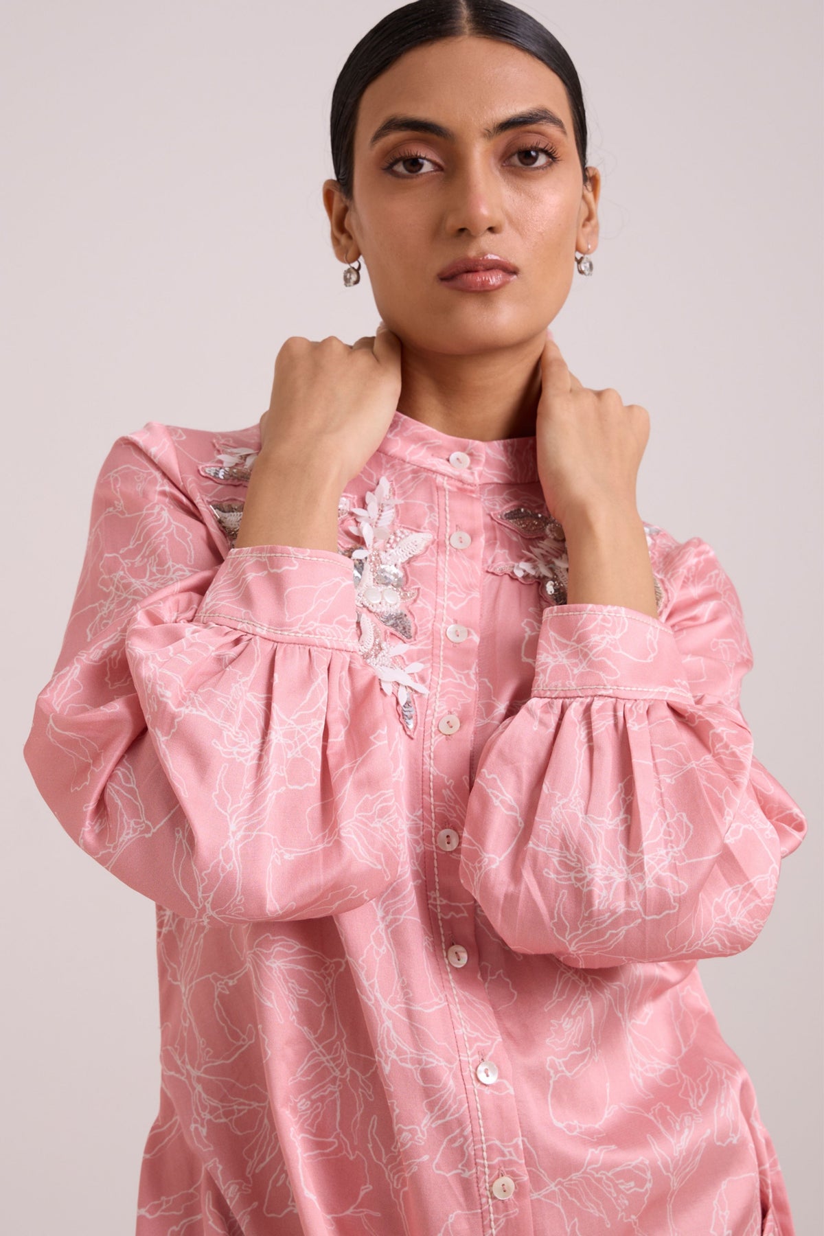Leya Rose Water Short Dress