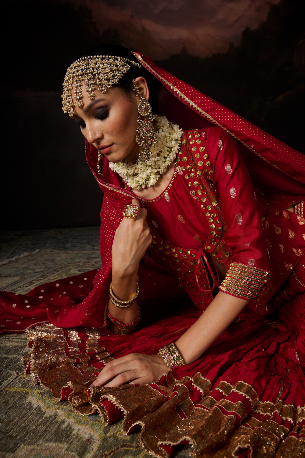 Huda Lehenga Set