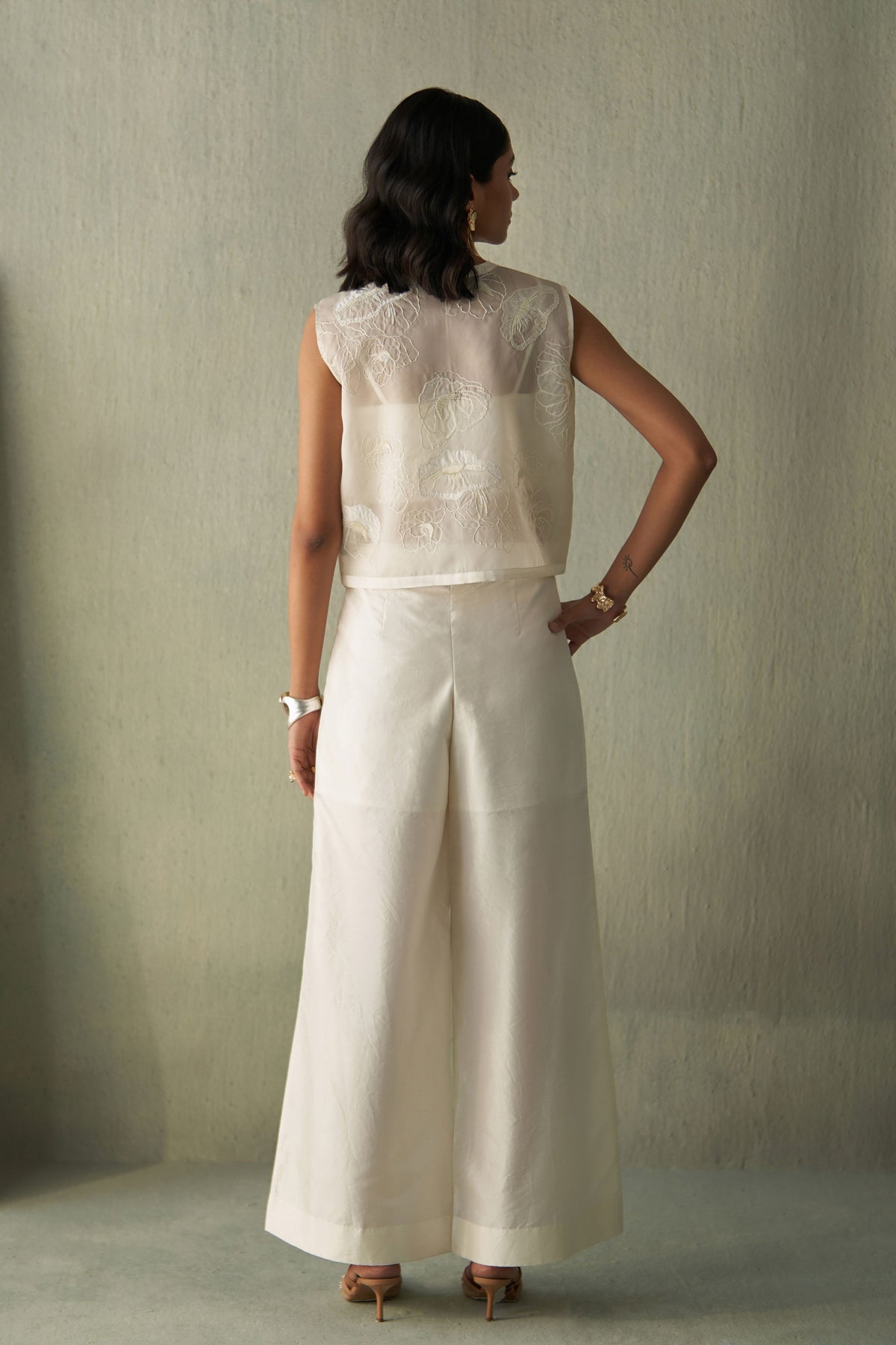 Foliage Cropped Co-ord Set