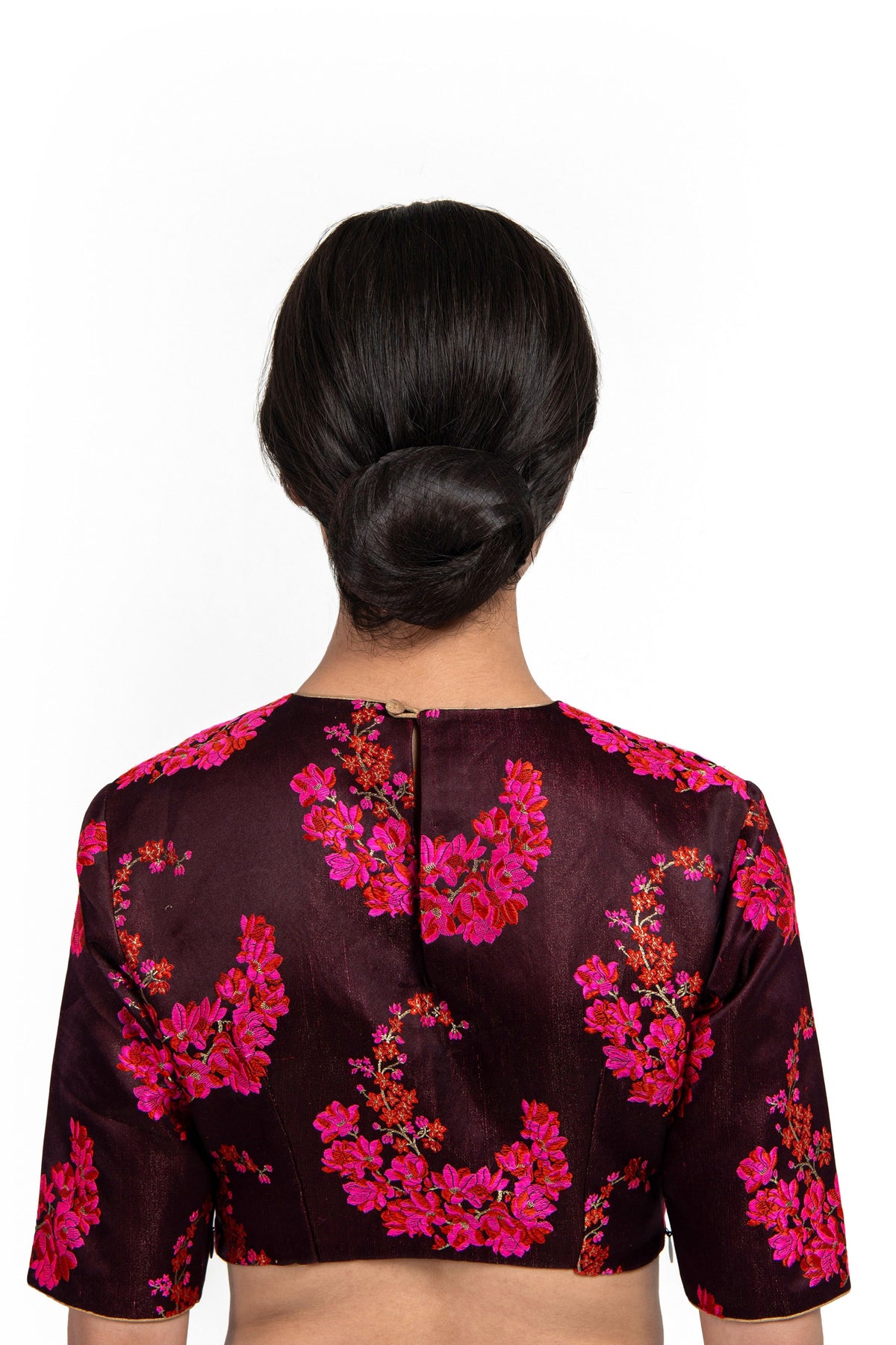 Haruko Maroon Blouse