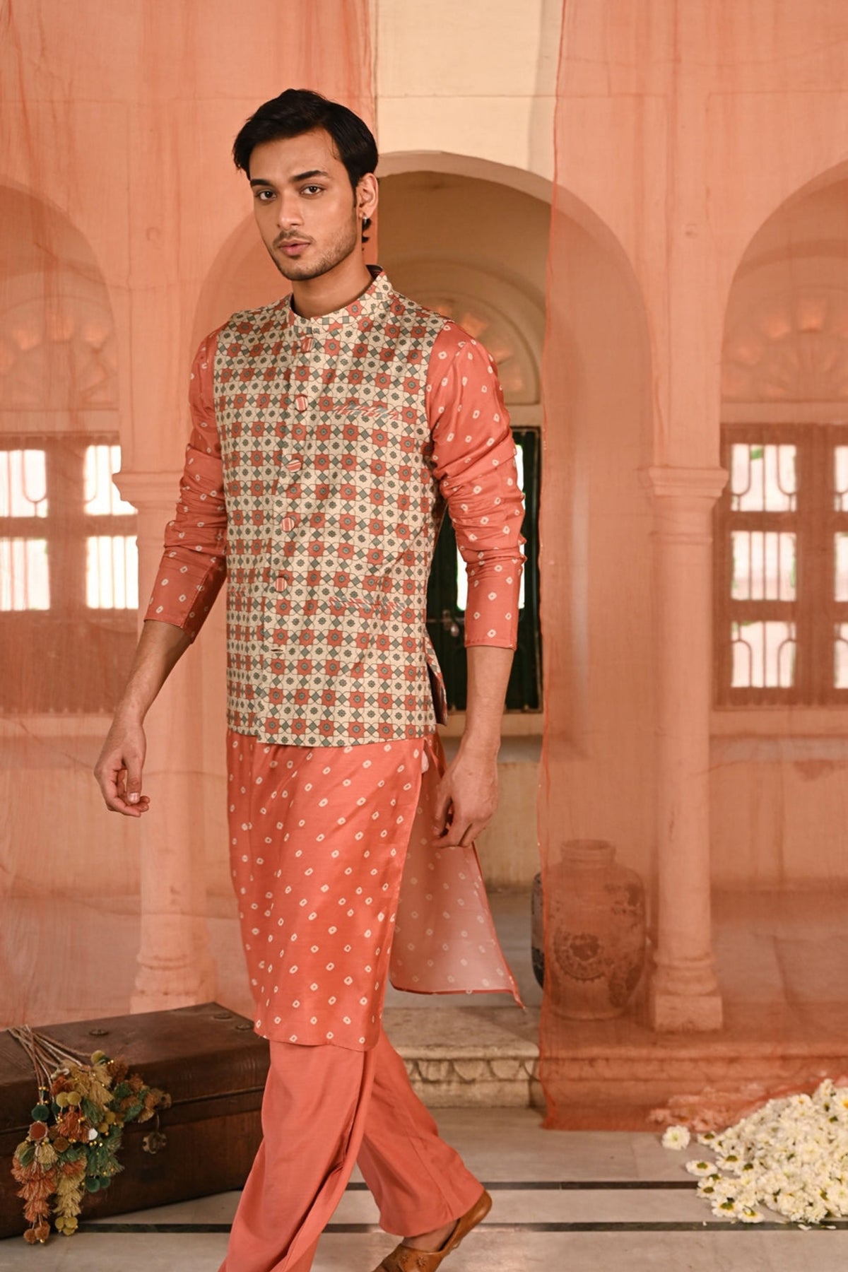 Amber Nehru Jacket Set