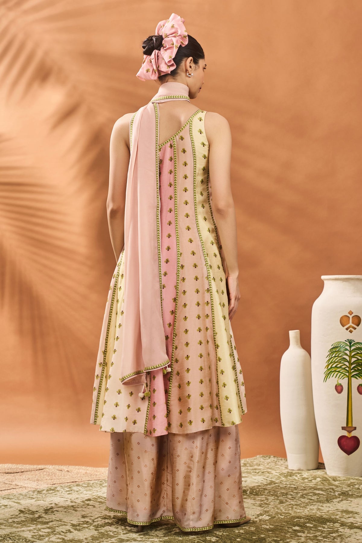 Sorbet Petal Play Anarkali Set