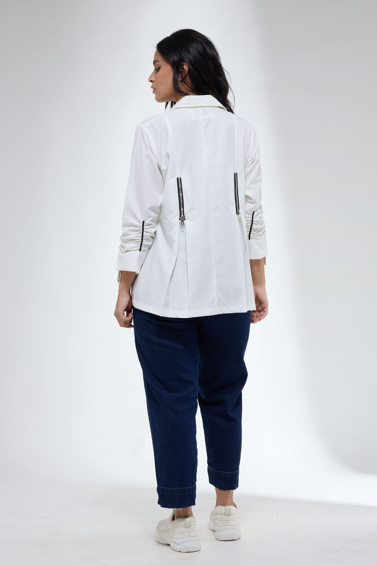 Zip Detailing Shirt