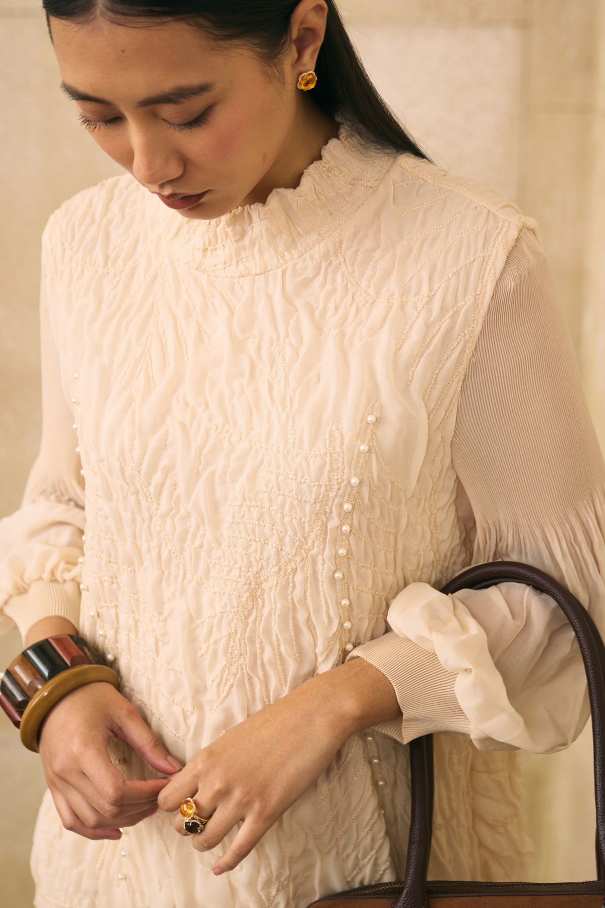 Ivory Irenia Dress